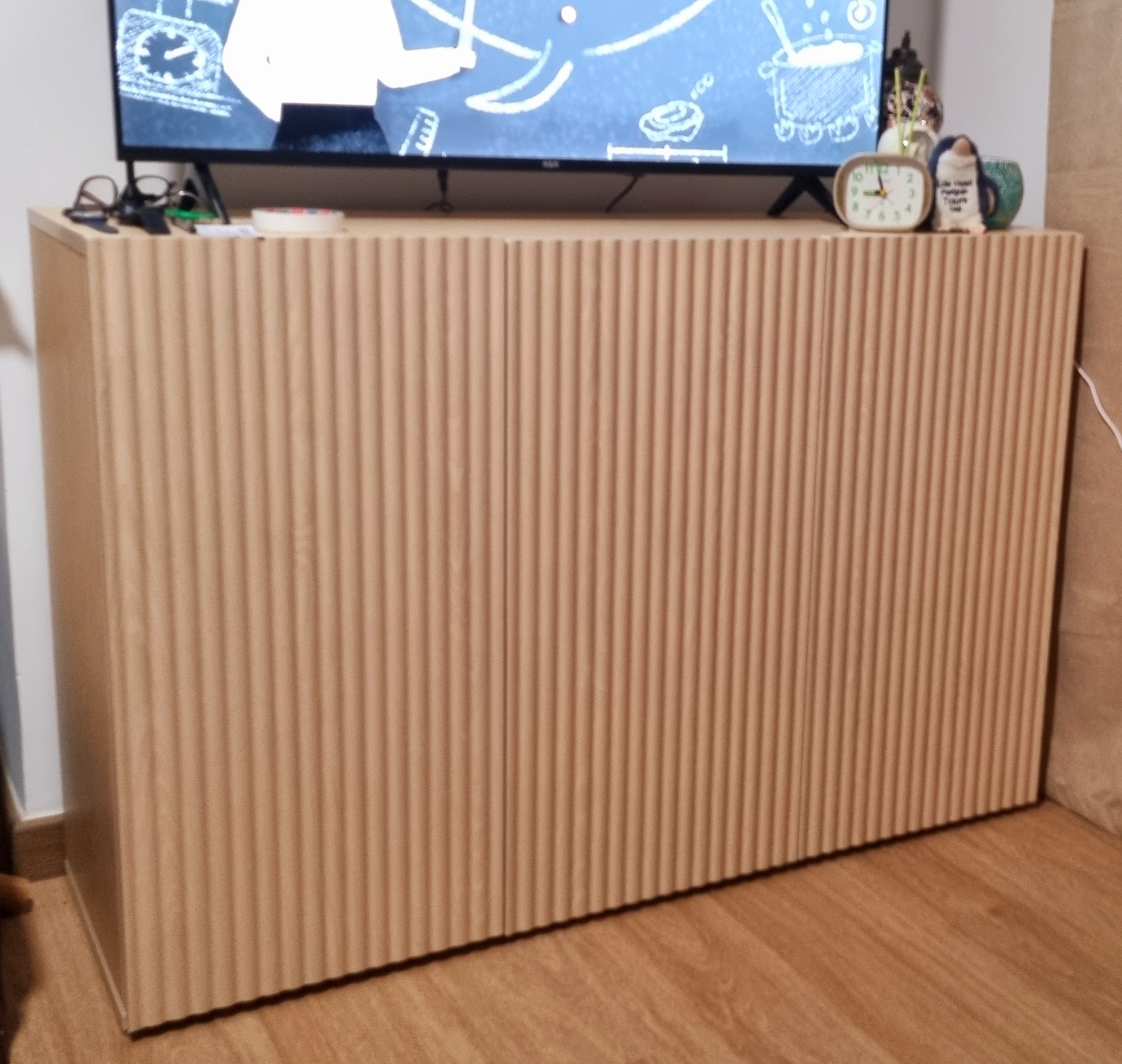 Customer home photo 67: Very happy with my purchase. Suits my need of storage space as well as the aesthetic look that fit well in the cozy corner of my place.