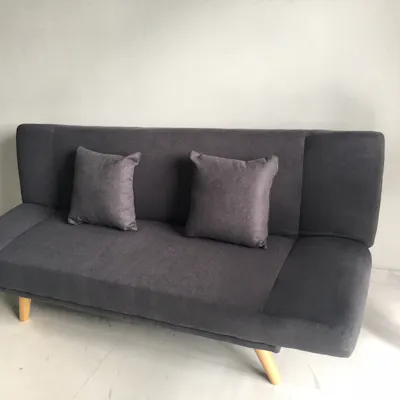 Customer home photo 3: Good quality, sofa bed is firm and added reasonable price. CS called one day b4 delivery schedule. 1st time purchase, will buy again. Good experience.