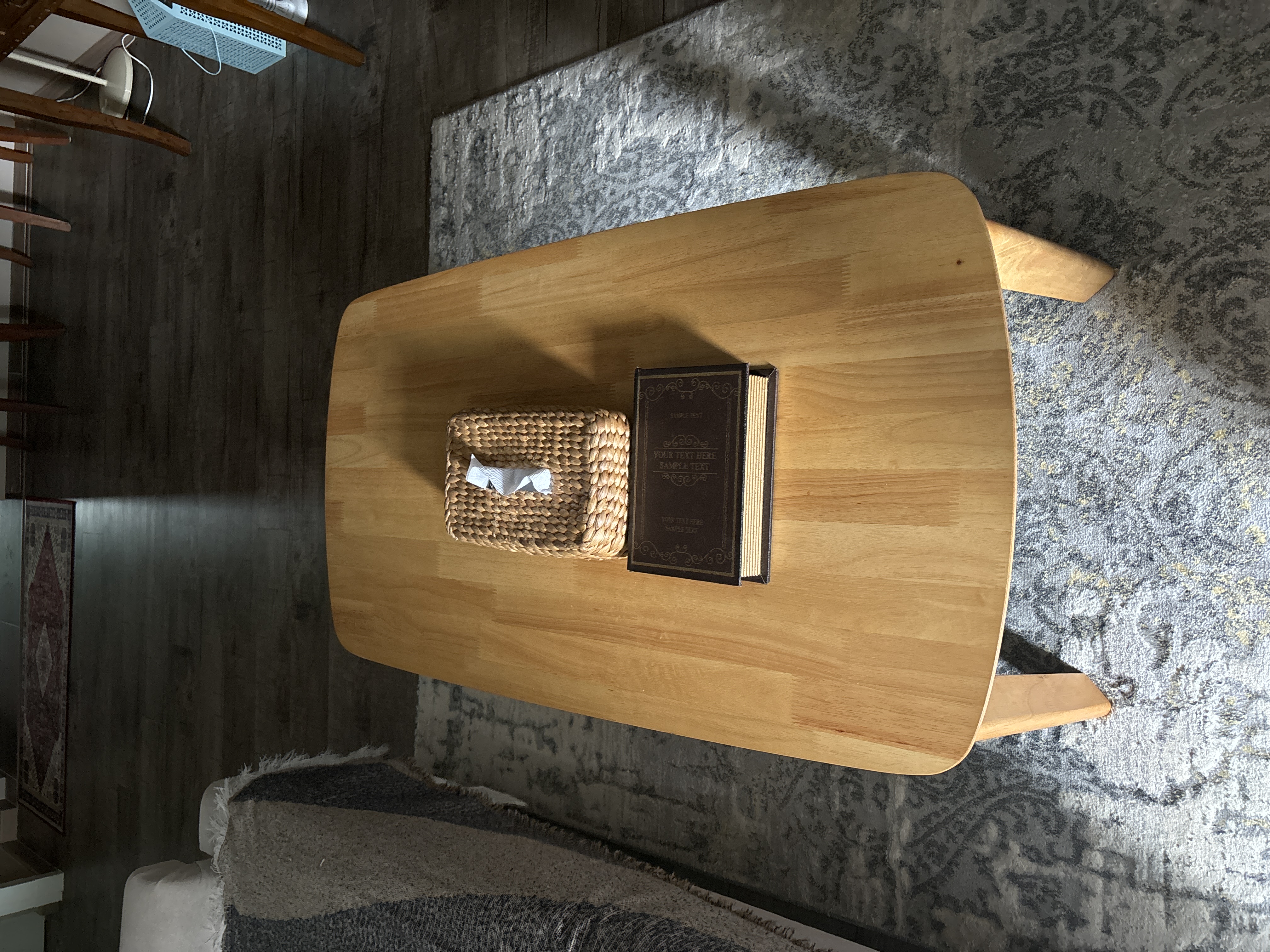 Customer home photo 3: Simple and heavy wood