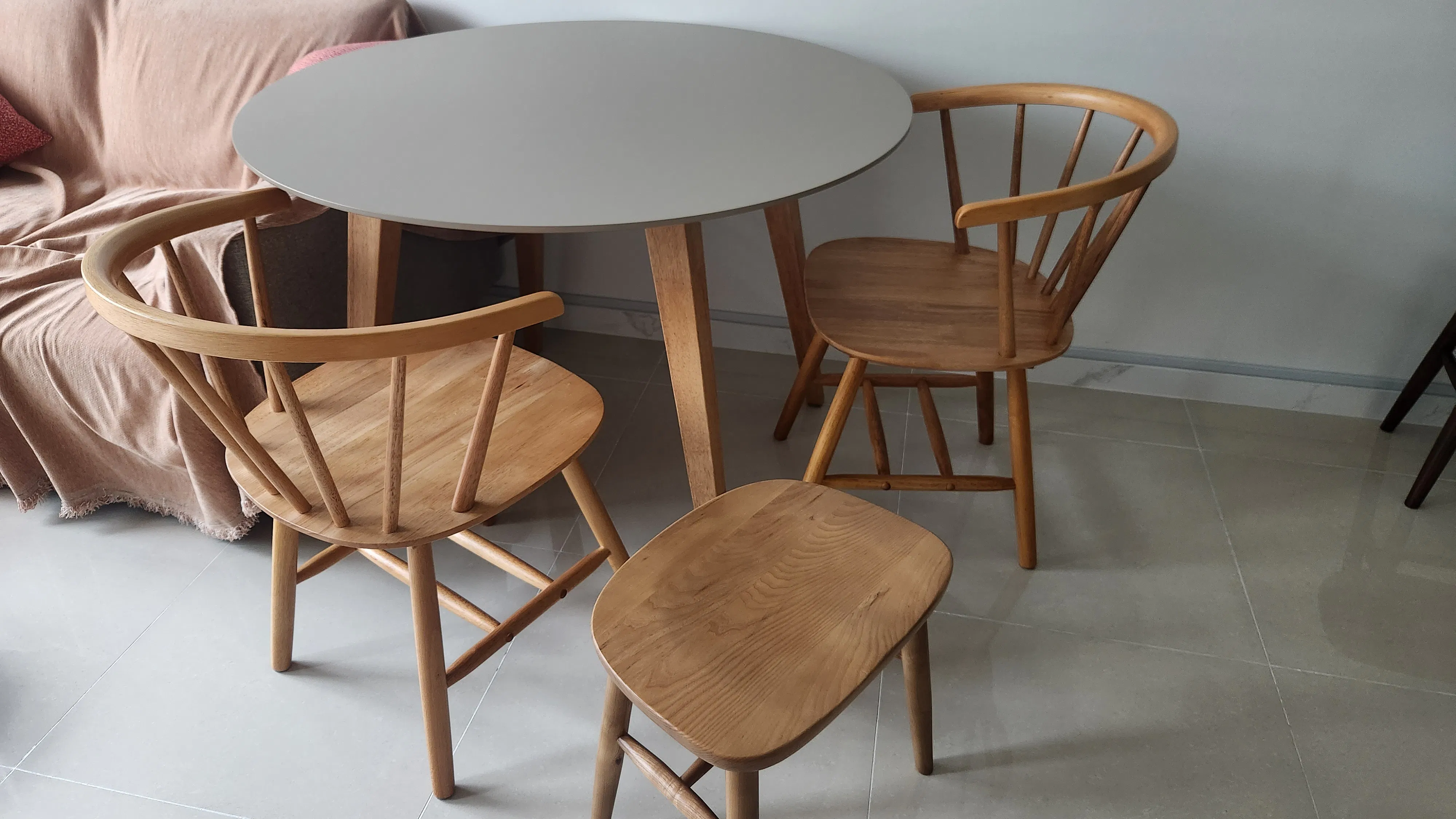 Customer home photo 3: Comfortable height. The seat size is big