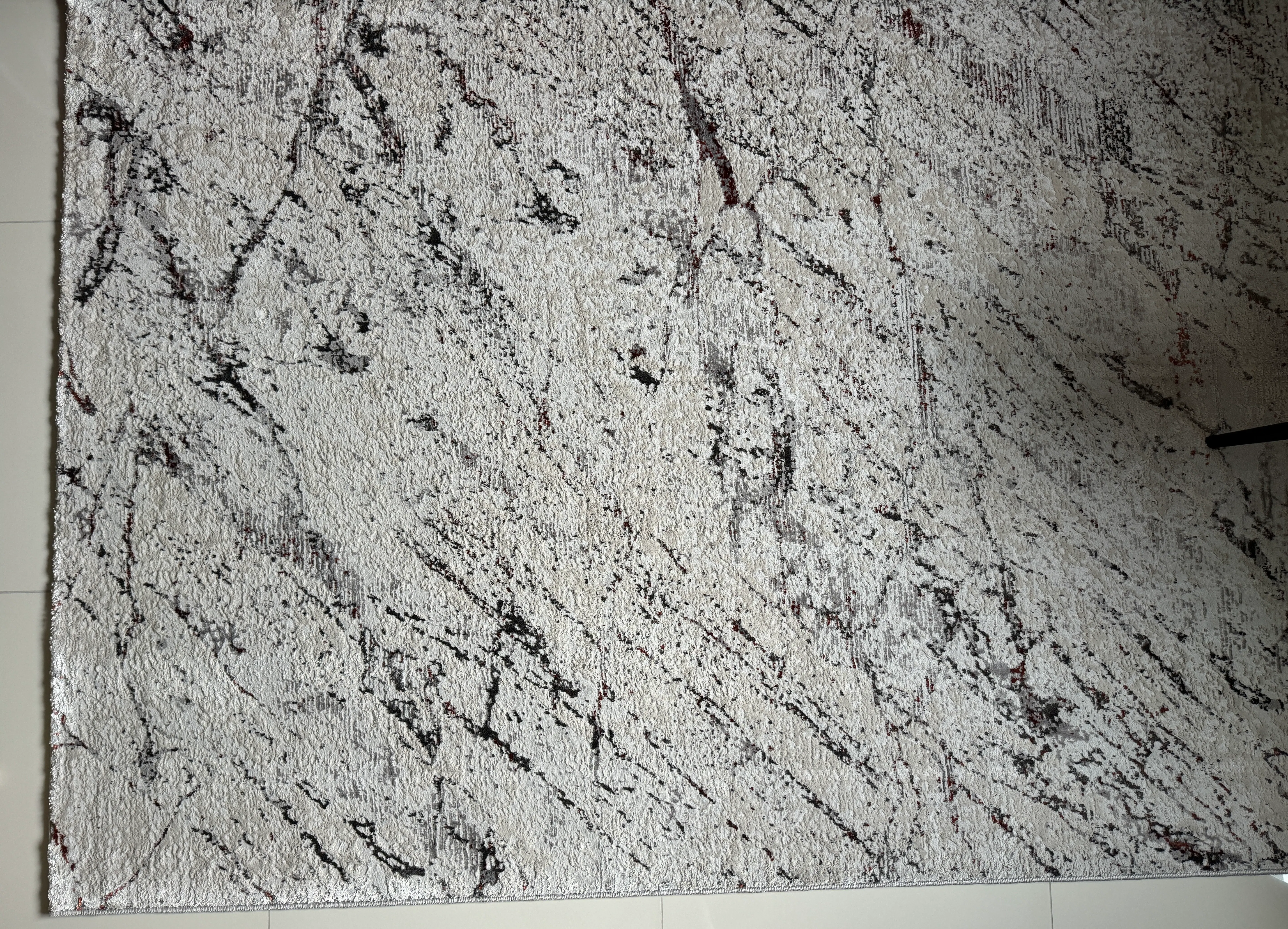 Vittoria Low Pile Rug - Marble (4 Sizes) - 2.3m x 1.6m