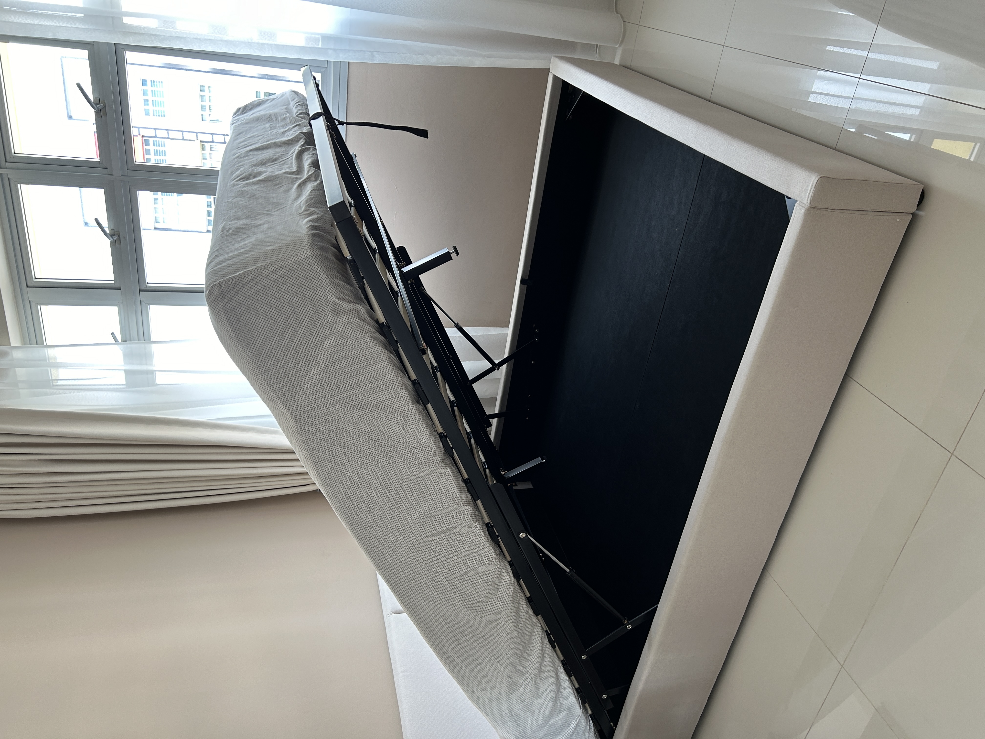 Customer home photo 31: Customer service was very helpful even though the delivery was delayed slightly. Delivery guys called 30 minutes before arriving and assembly was fast. Very value for the great quality and matches the colour of my interior.
