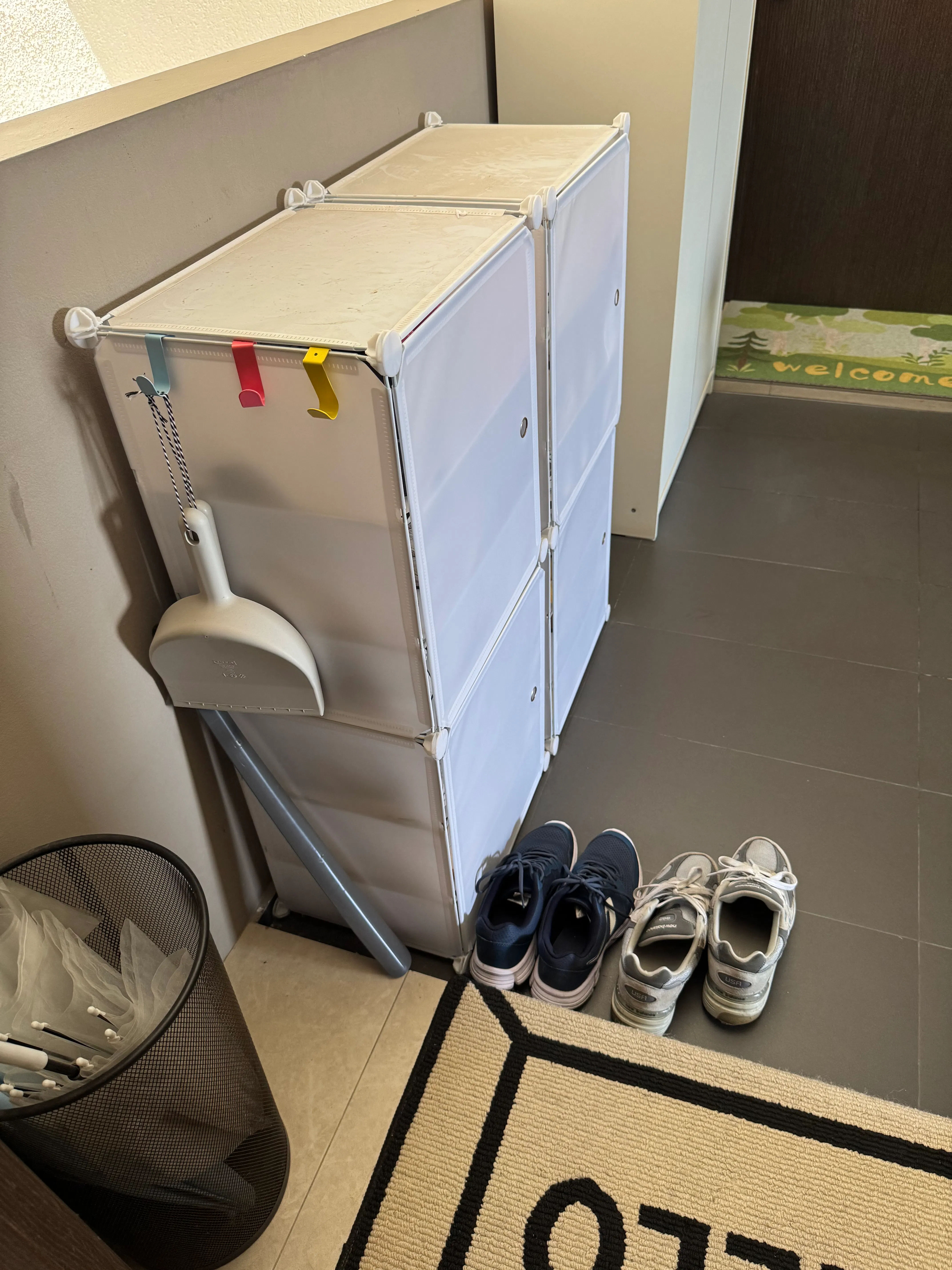 Customer home photo 1: Very easy to build and holds alot of shoes