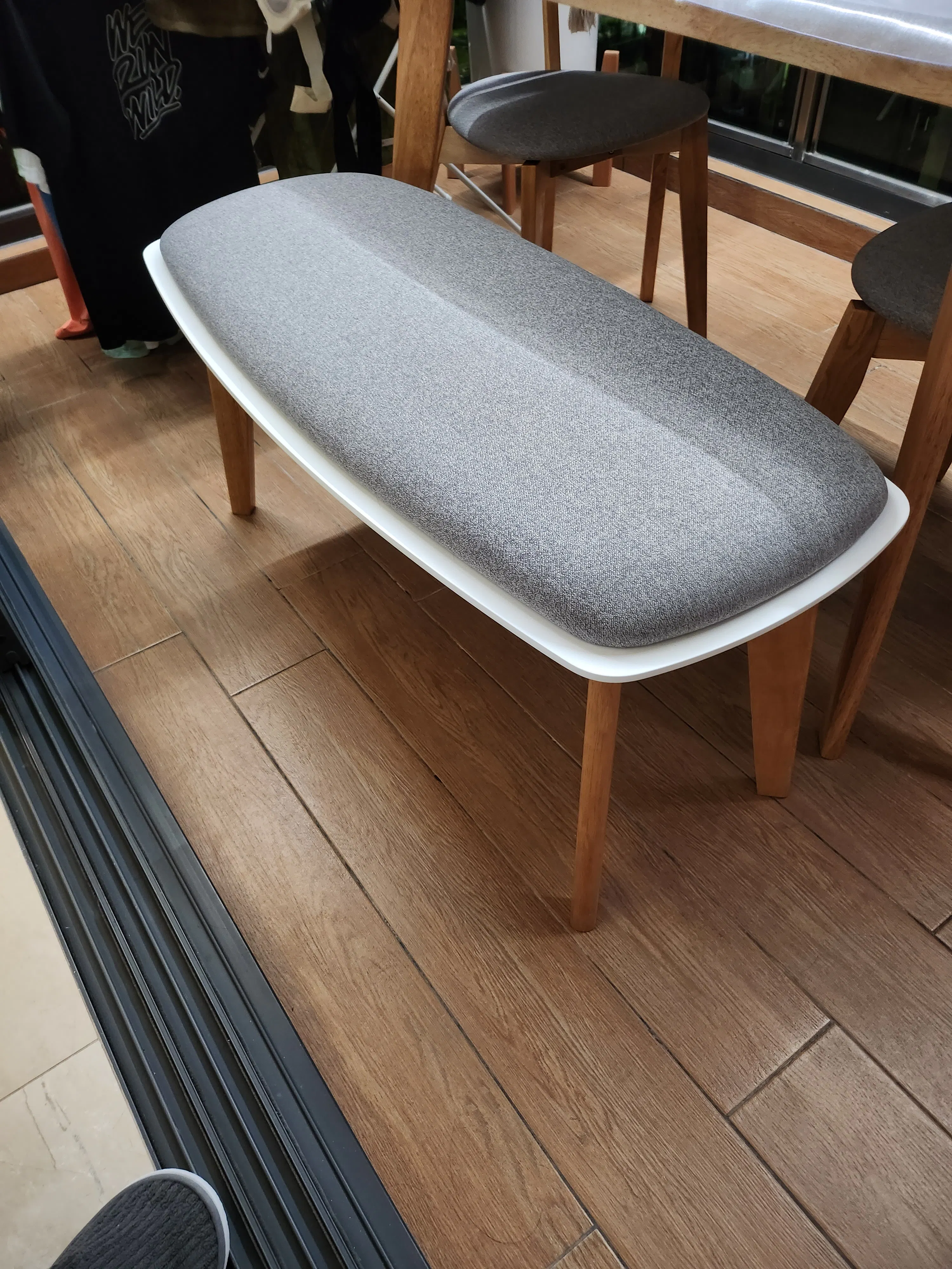 Customer home photo 11: Nice and useful bench.