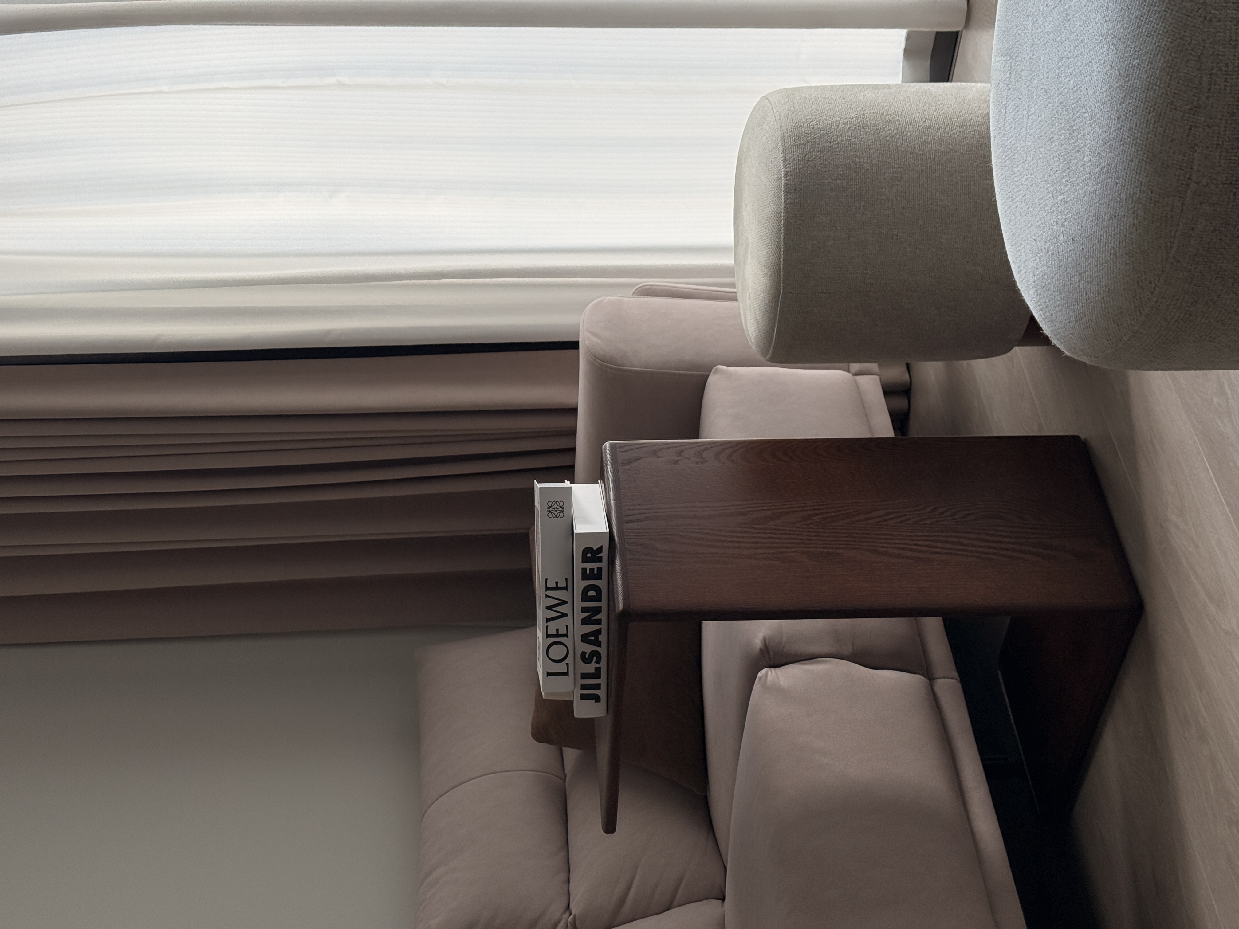 June Carry Side Coffee Table - Walnut