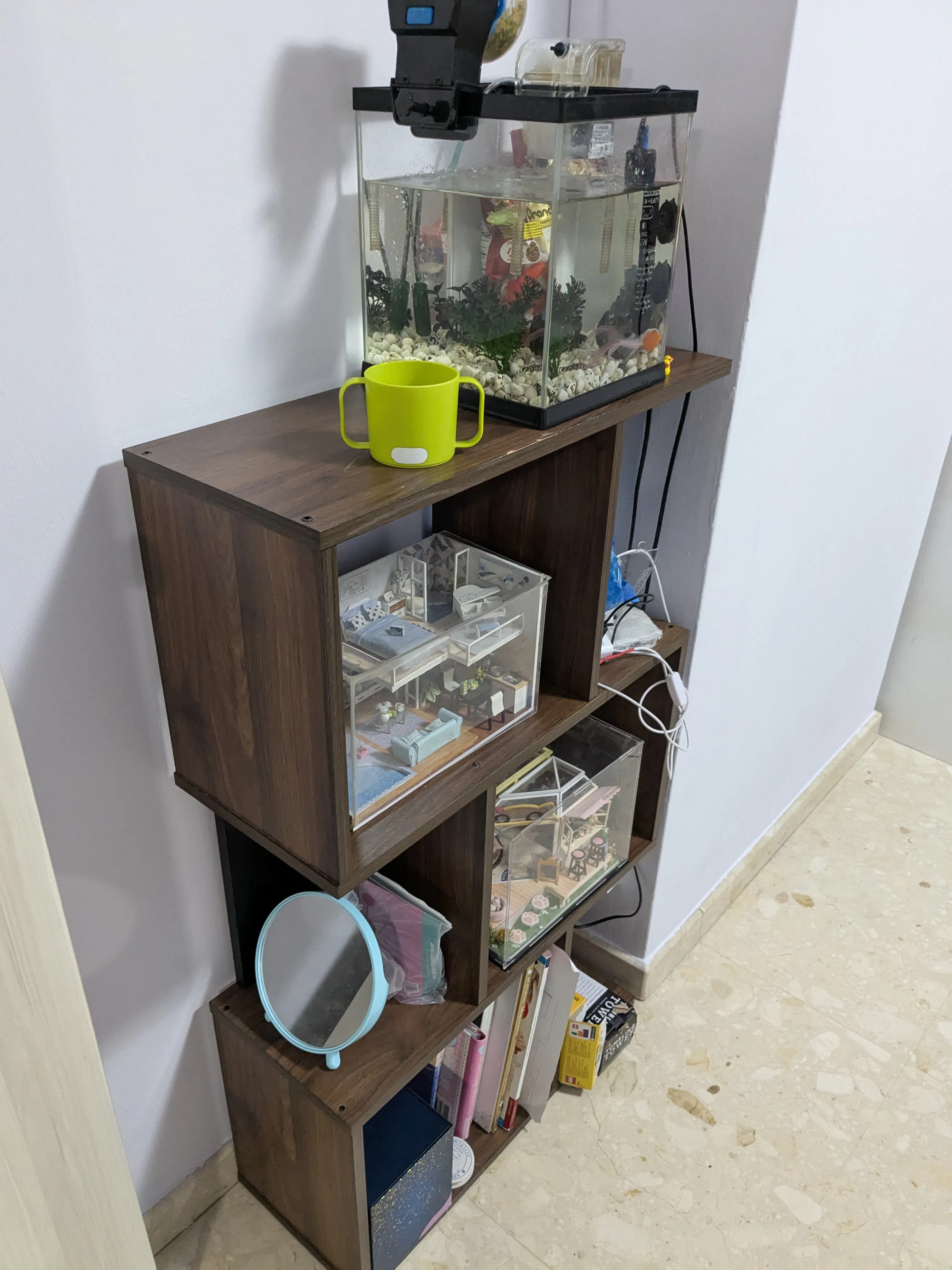 Customer home photo 6: A bit shaky, need to put more weight at the bottom