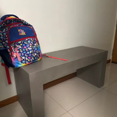 Customer home photo 1: Efficient delivery service. Requested for earlier delivery if possible and Mr Venoth has been very prompt in replying. They carried the bench with care into my house! Professional team service rendered. Thanks