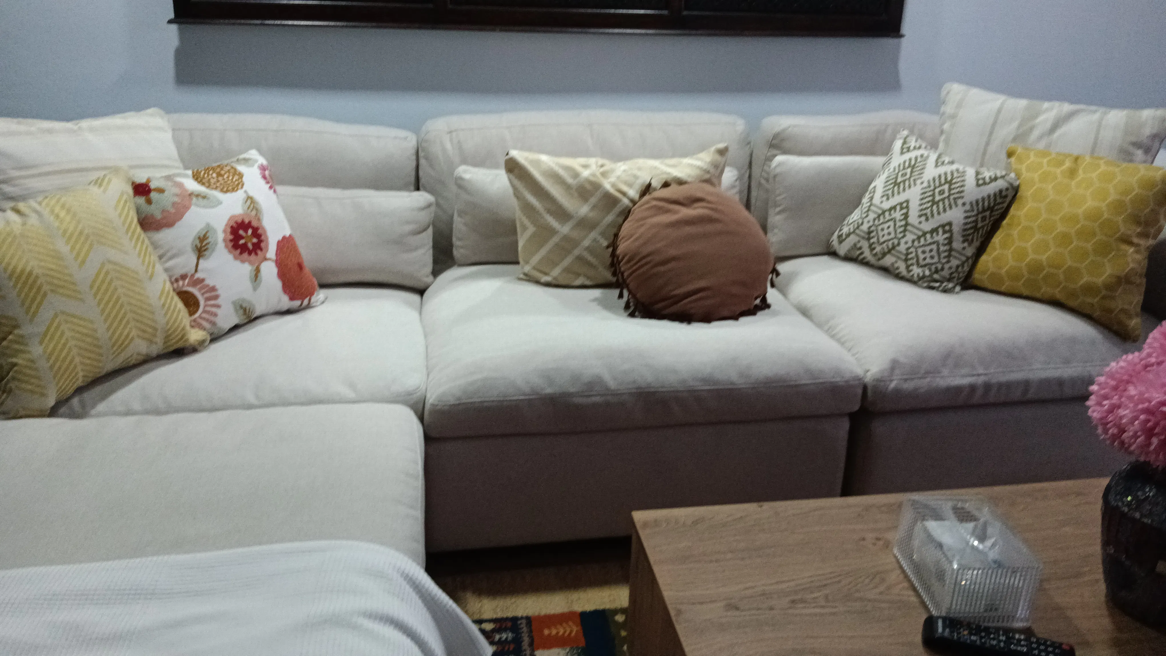 Customer home photo 1: Very comfortable sofa. We love the size, cozy and material.
Hipvan never fails to give a good servicr