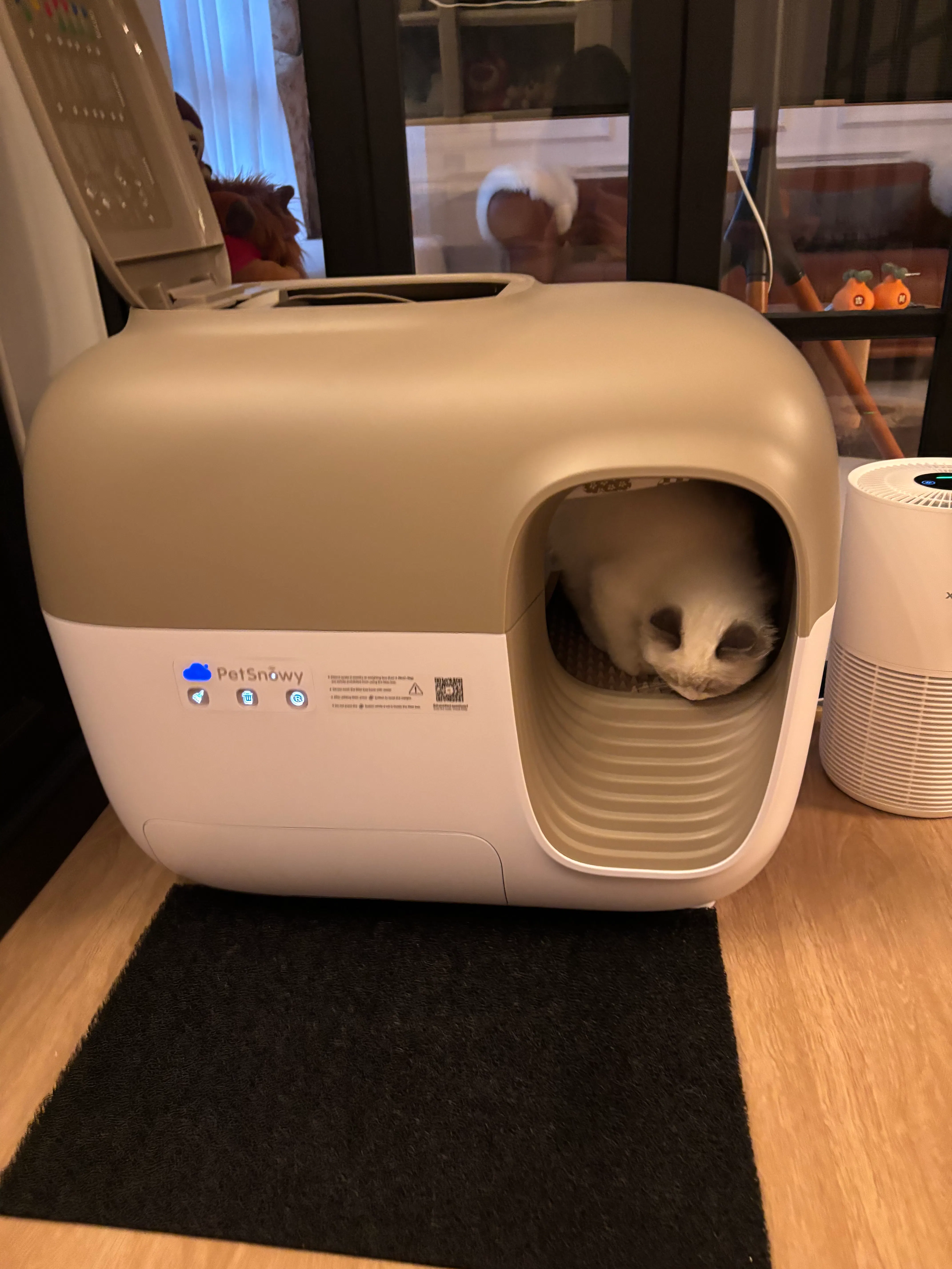PetSnowy SNOW+ Self-Cleaning Cat Litter Box