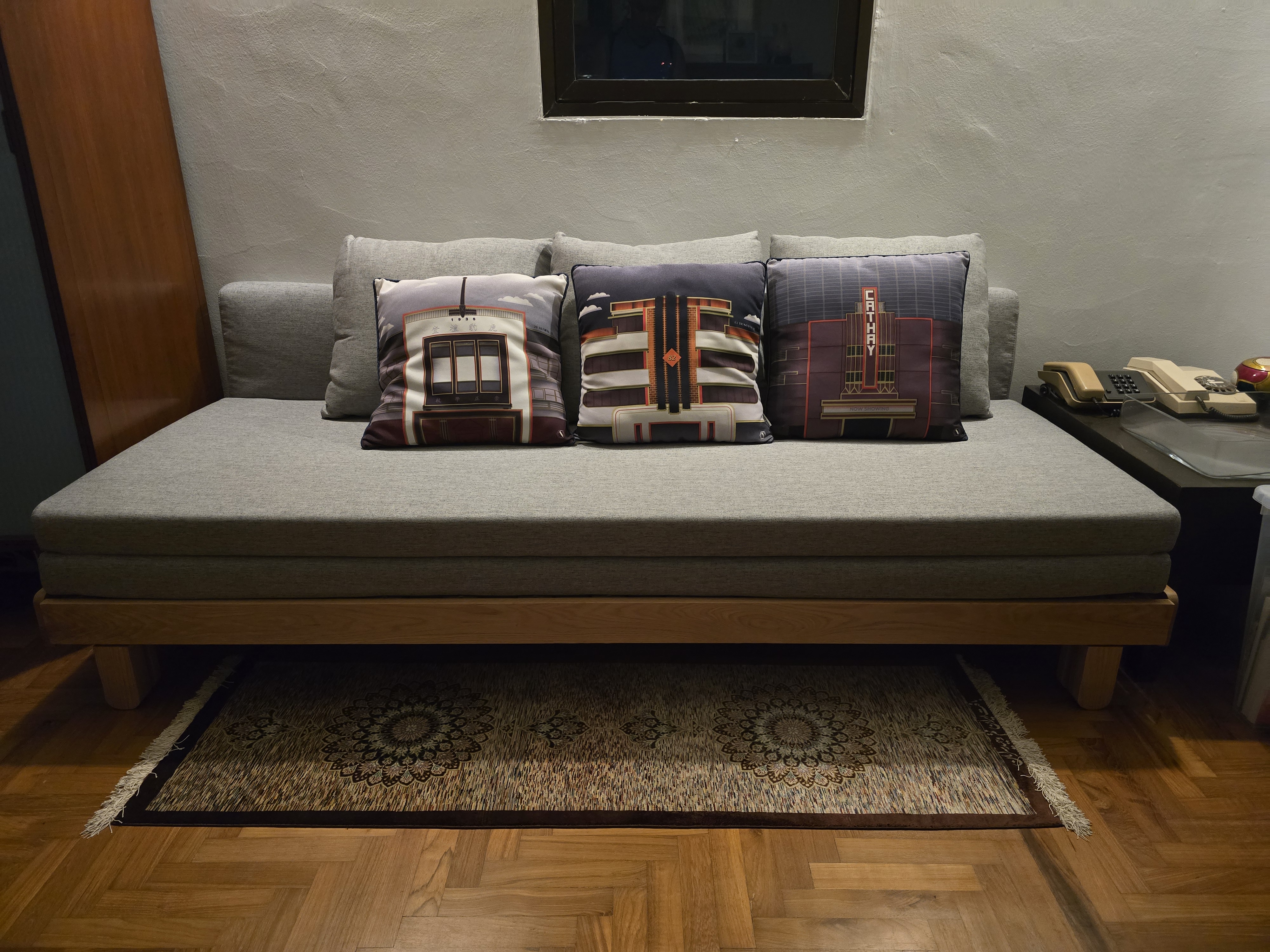 Customer home photo 4: Love the zen design of the sofa bed that fixed perfectly to my guestroom.. Big enough for 2 person to sleep on