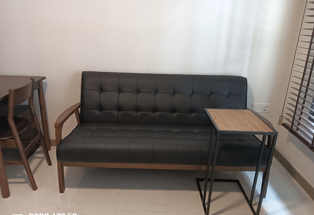 Customer home photo 3: nice and comfy, would be even better if the surface is glossy texture 😄 thank u for delivering! :)