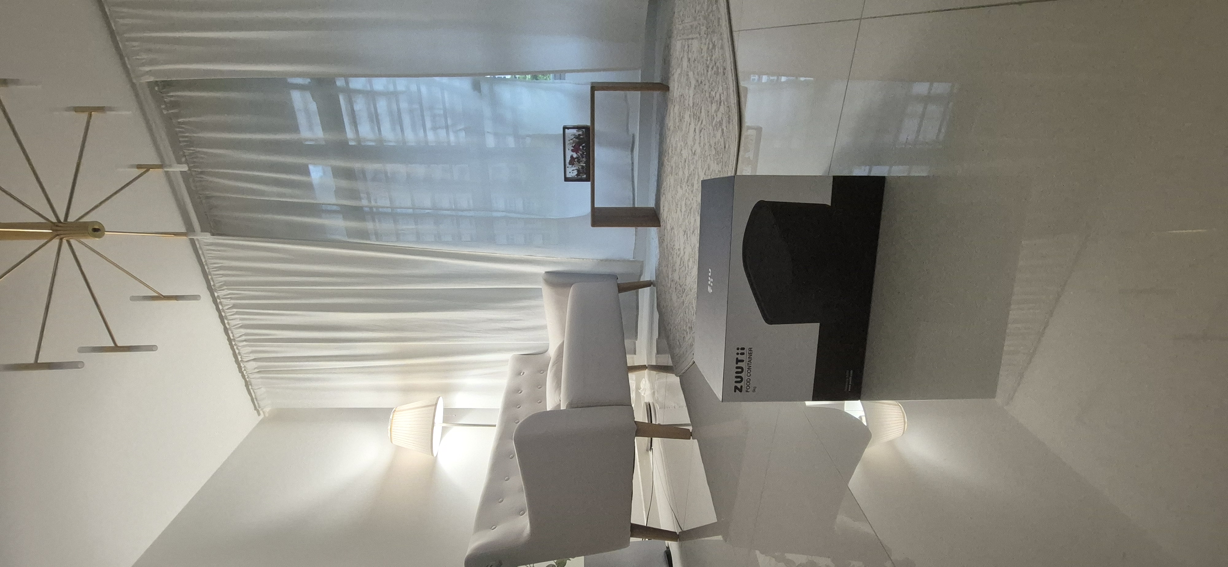 Customer home photo 1: They even provided a free dessicant! Its air tight and fuss free! Easy to wash and use! Love how light and trendy it is! Worth the price!