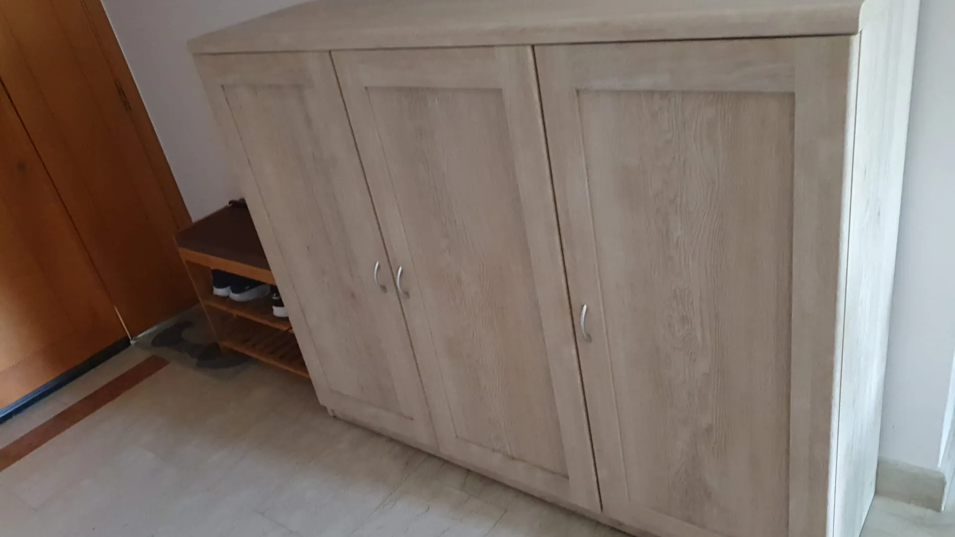 Customer home photo 3: Able to put up to 36 pairs of shoes! Love the colour and soft closing when doors are closed. Great buy!