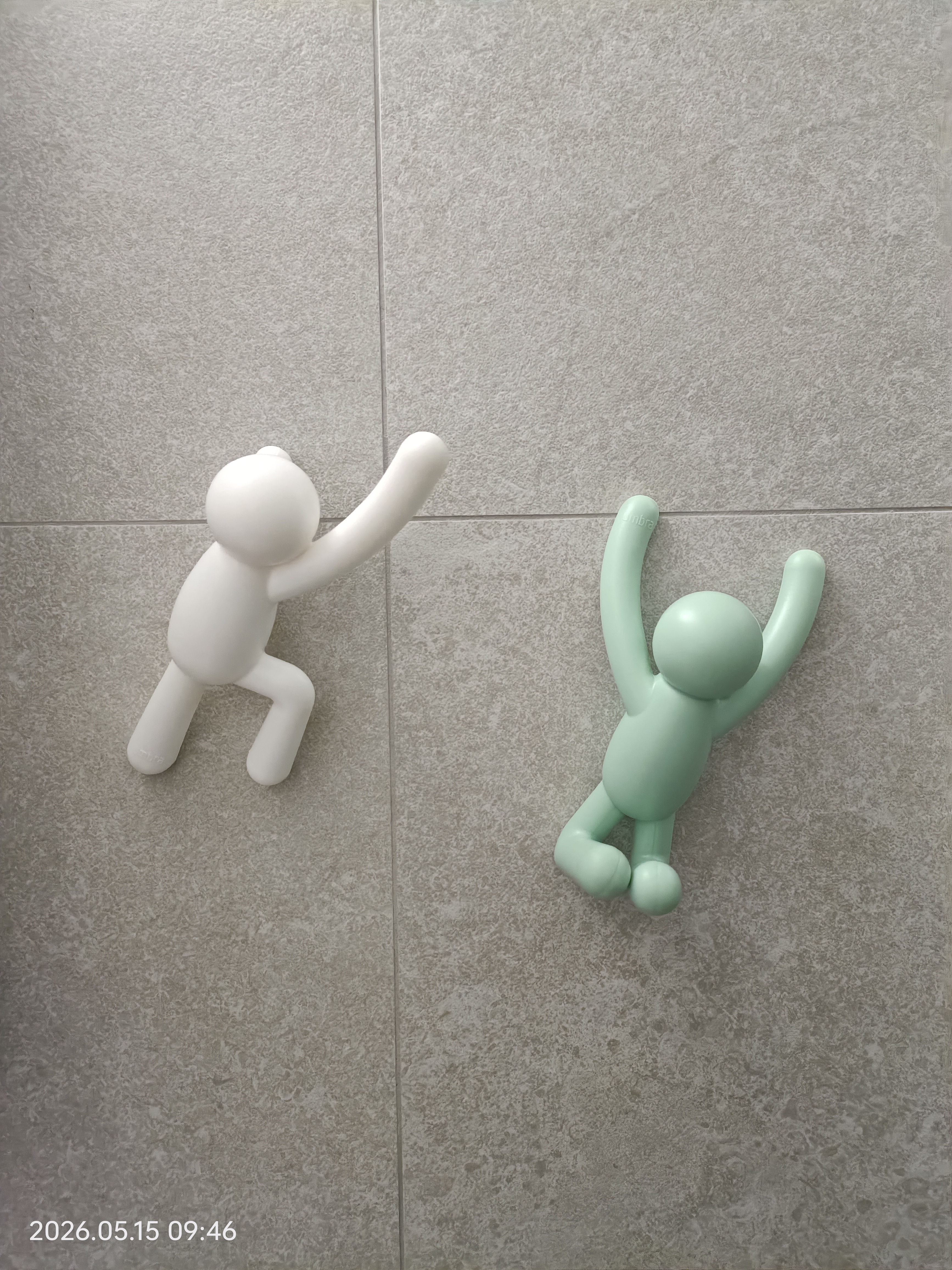 Customer home photo 1: Is my second set of hooks as I like it's simple yet nice clean design. It's cute and practical to have them.