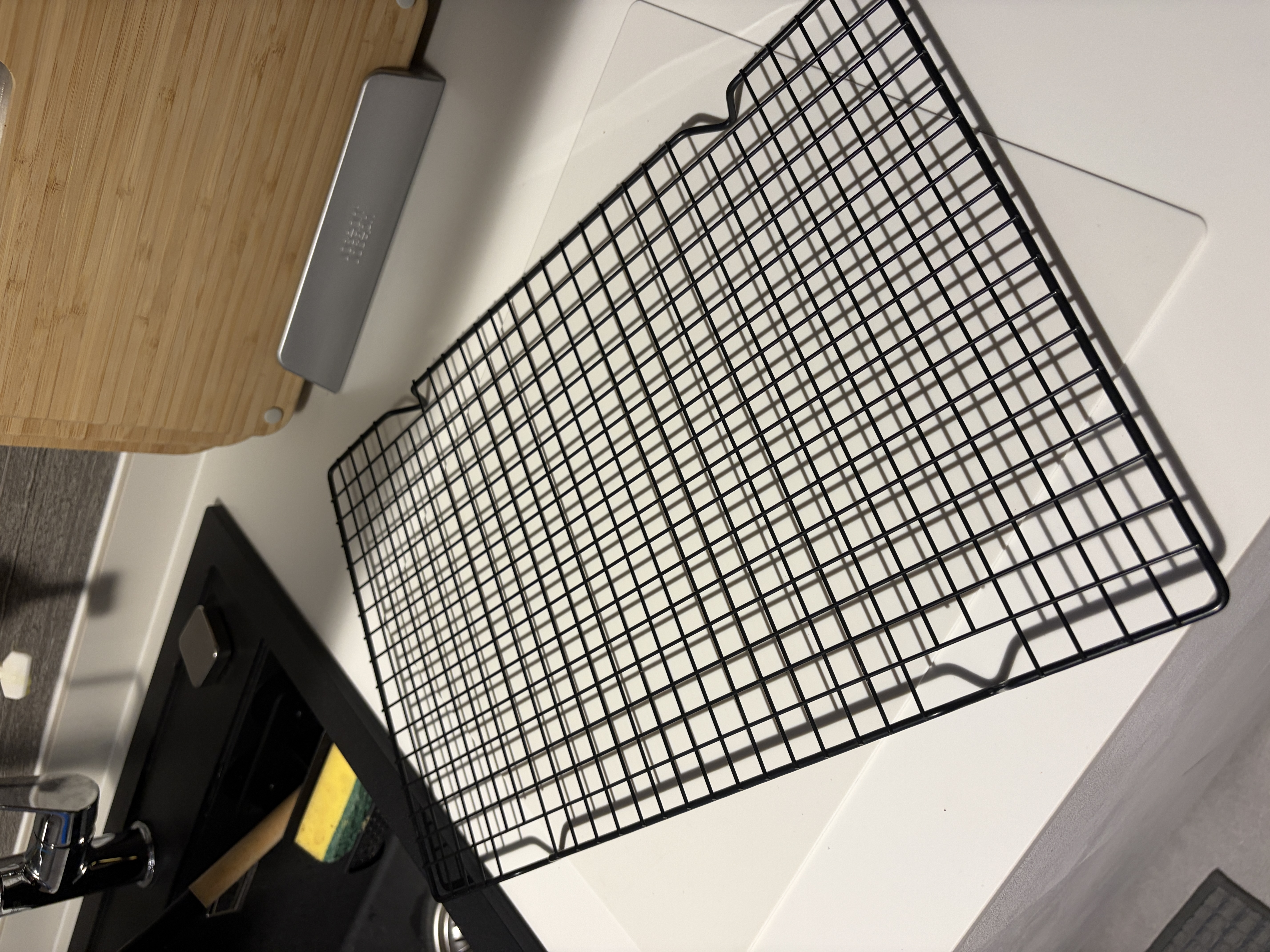 Customer home photo 1: I like this cooling rack - it helps to cool my freshly-baked items!