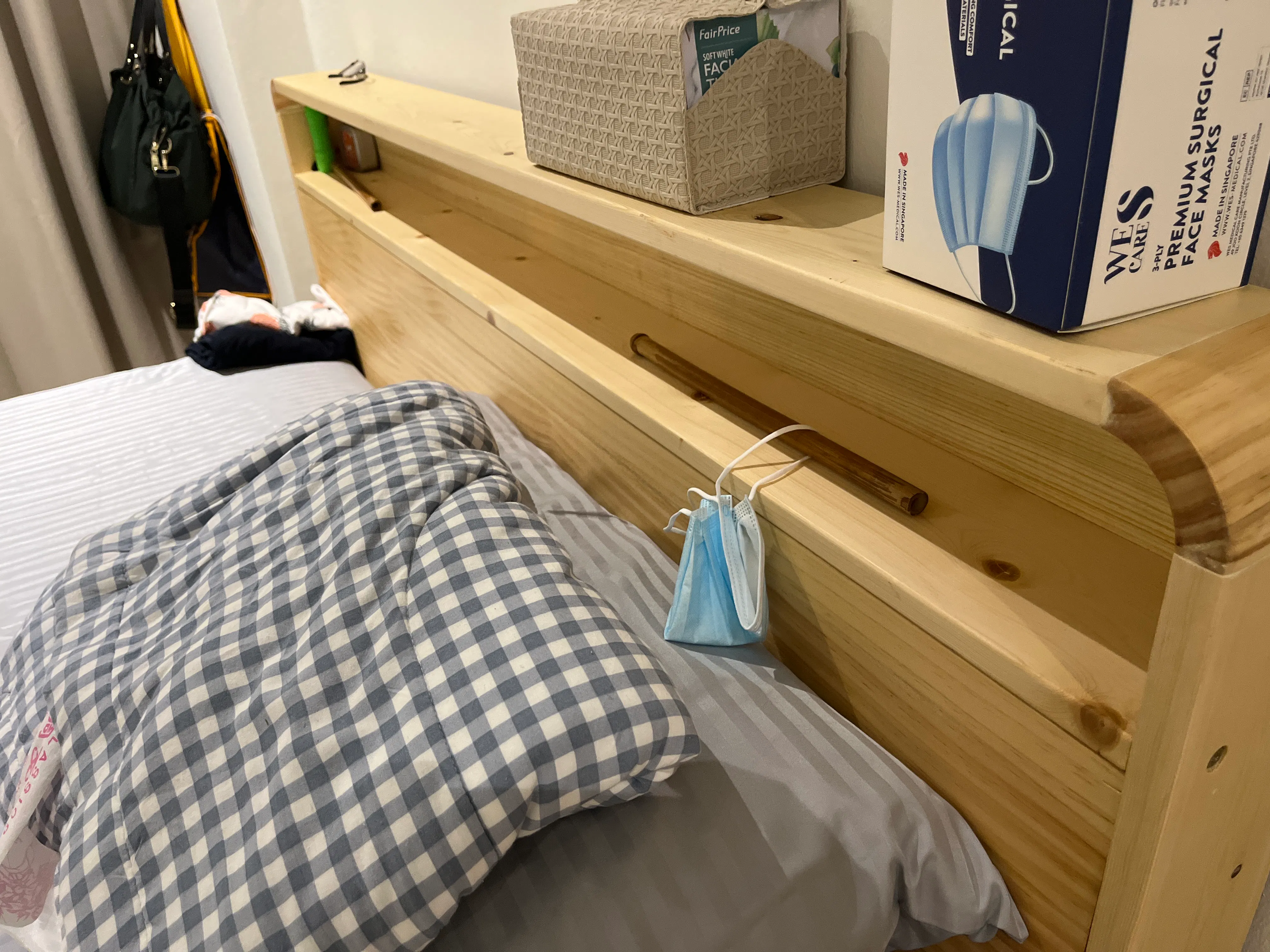 Customer home photo 6: Bed frame is sturdy and looks exactly like the photo.