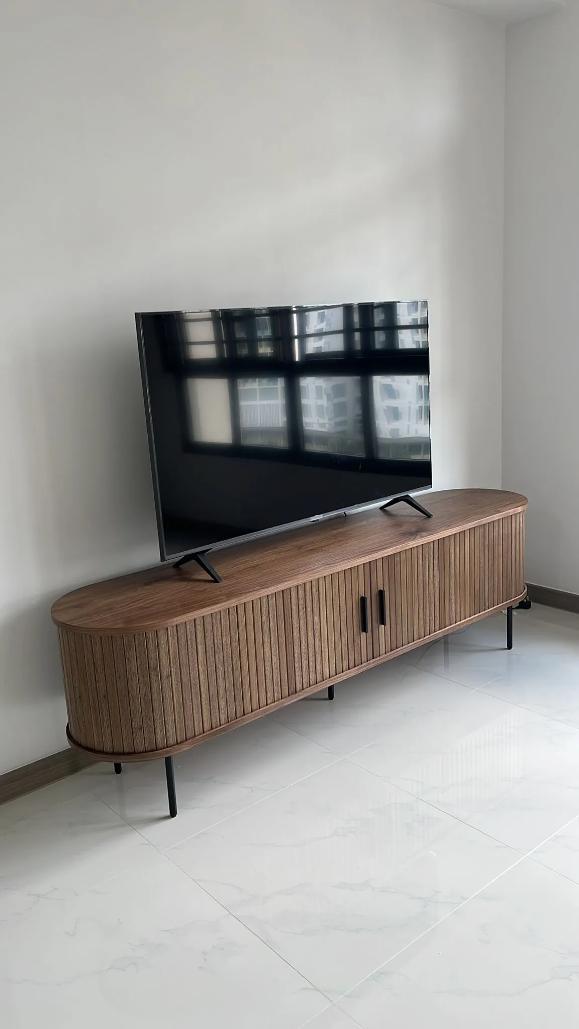 Customer home photo 7: Good price. Sturdy furniture. Delivery guys came early. Will recommend to others.