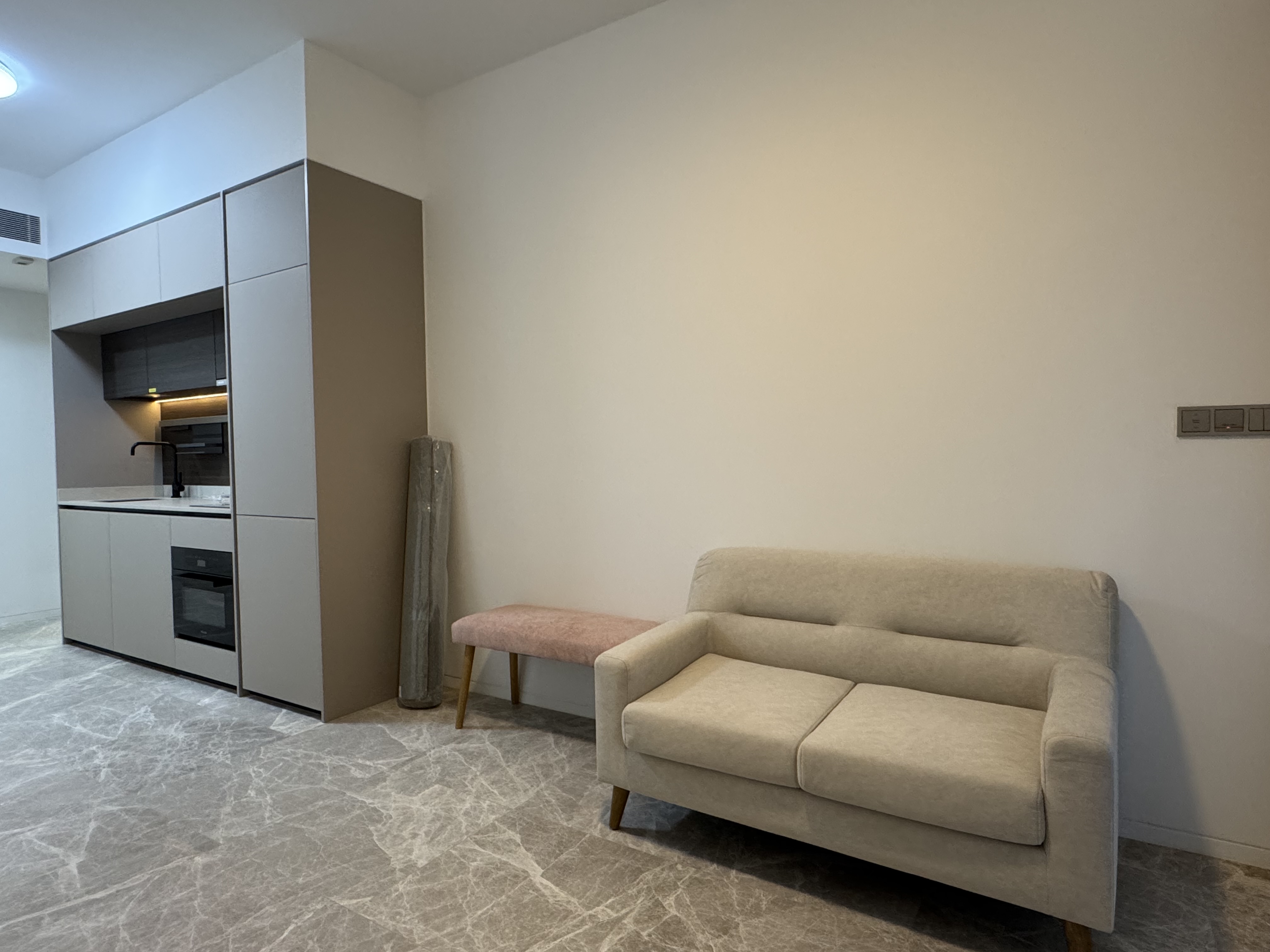 Customer home photo 2: The sofa is asadvertise. The tenant likes it