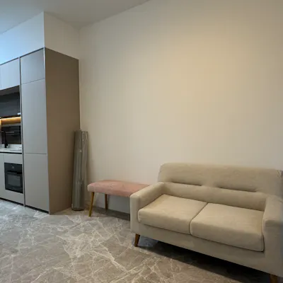 Customer home photo 2: The sofa is asadvertise. The tenant likes it