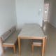 Niel Bench 1.45m - Oak, Gravel White