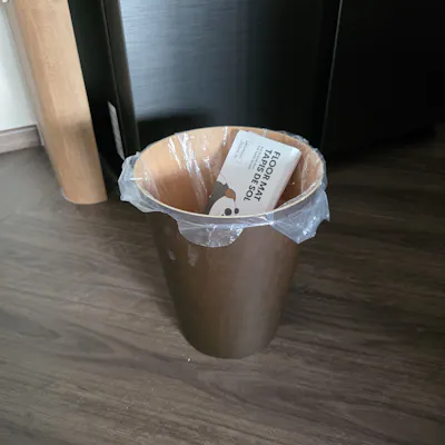 Customer home photo 1: A nice wooden bin for our new home. Looks great.