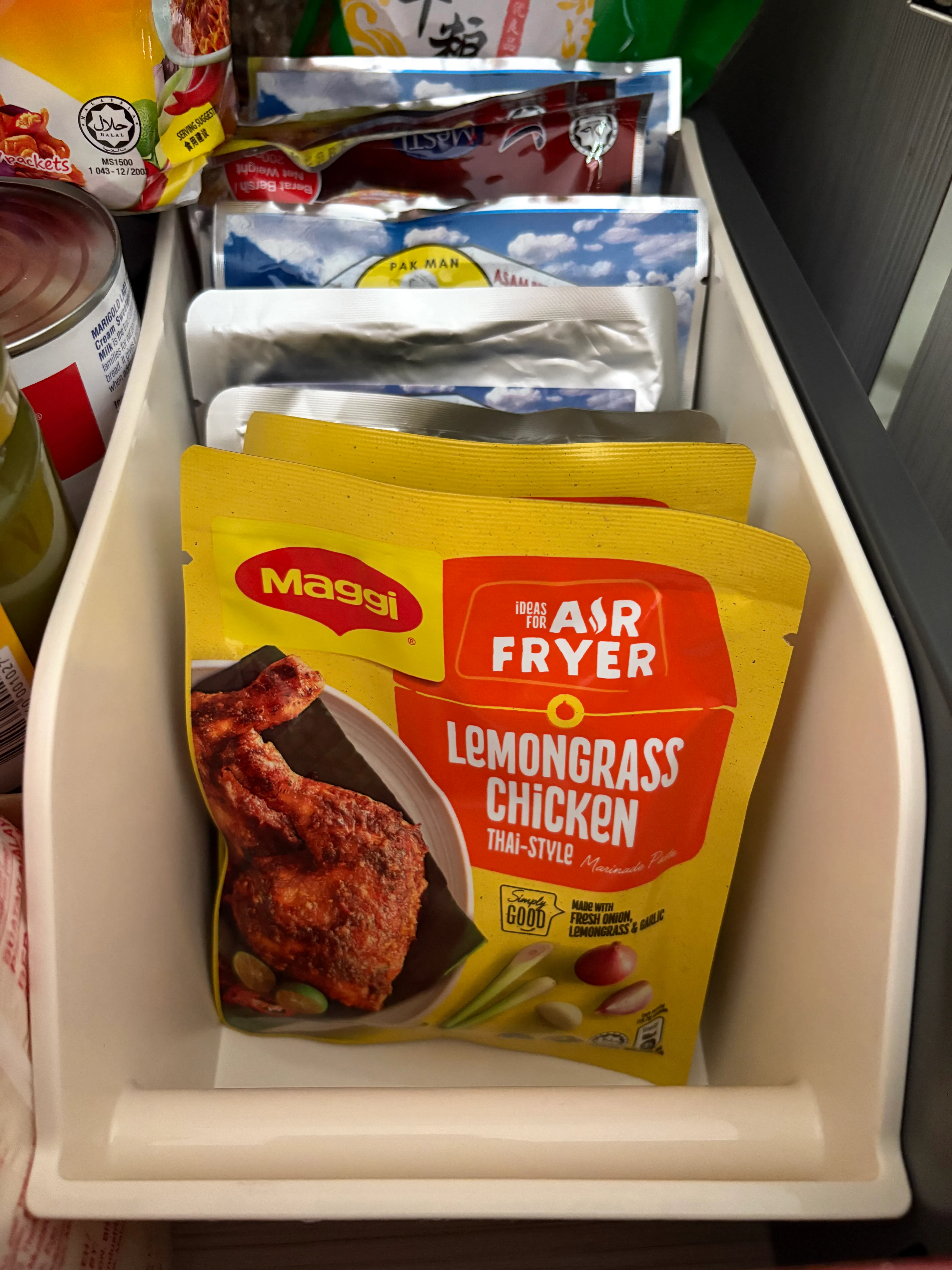 Customer home photo 1: This large storage bin fits instant pastes perfectly! :)
