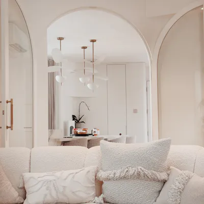 Customer home photo 1: The curve sofa save space and cater for more pax to sit. It’s really lovely