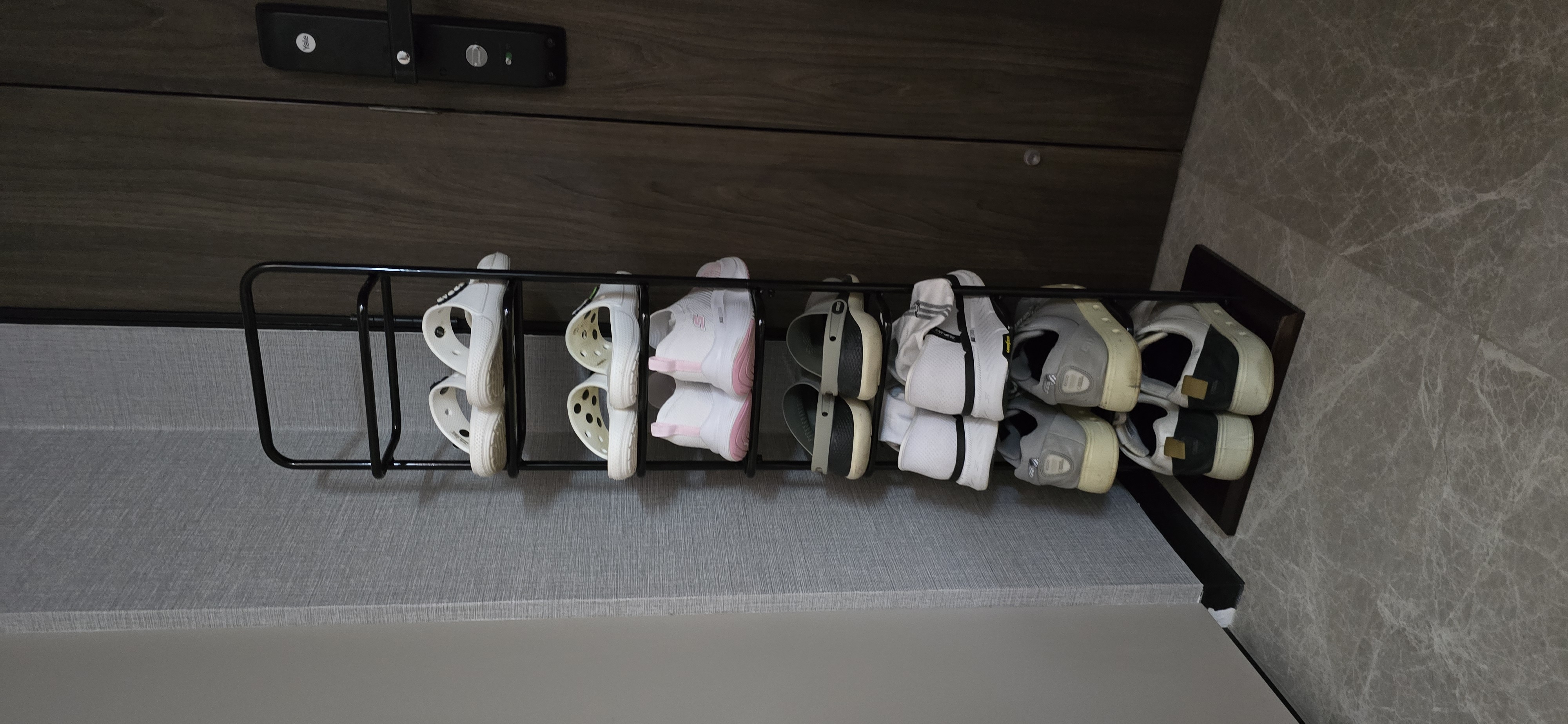 Customer home photo 3: Compact and easily stored at a corner