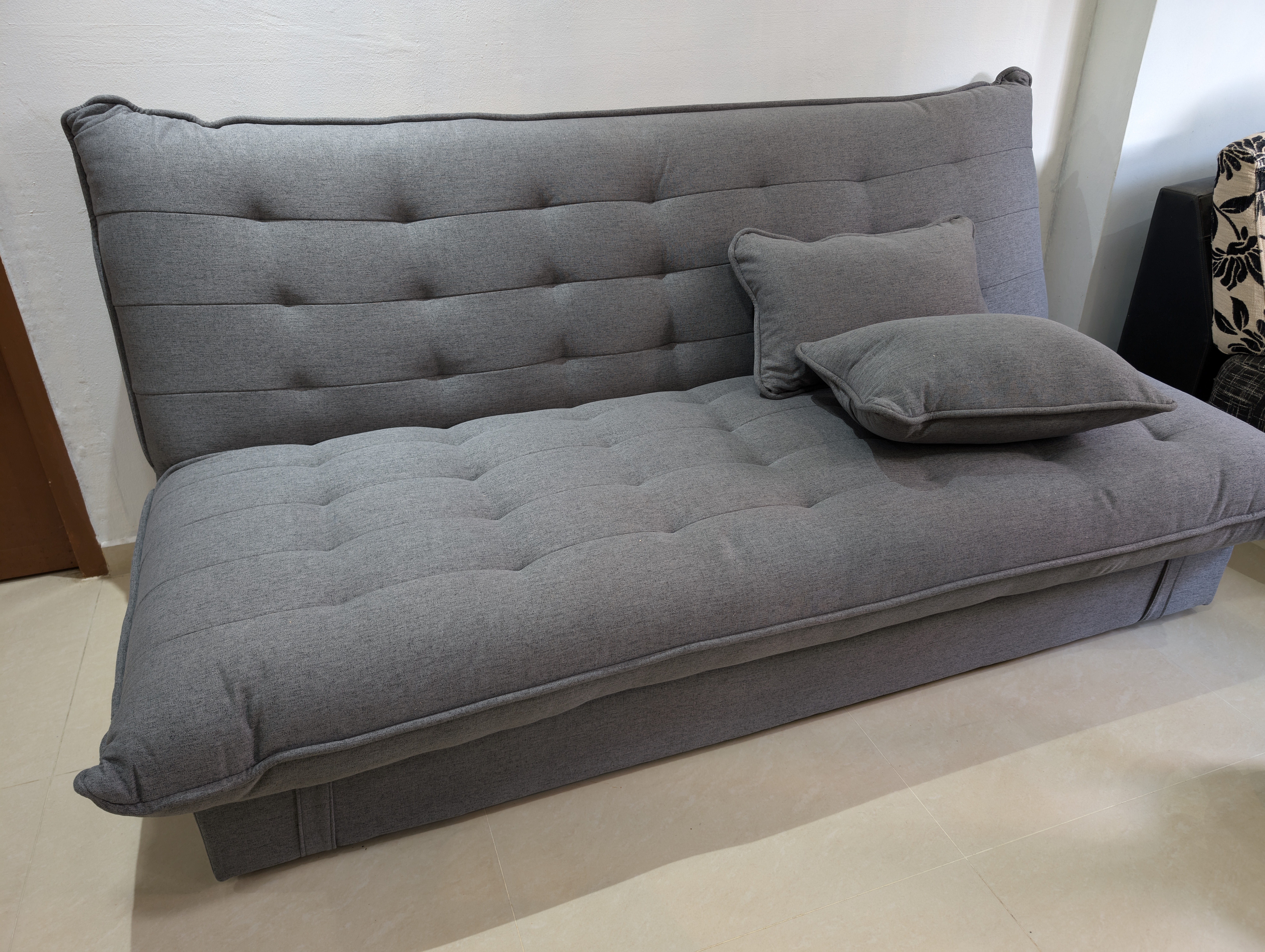 Customer home photo 8: its so comfortable!  lots of storage space. delivery and installation was a breeze.