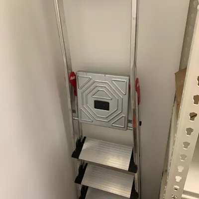 Customer home photo 1: Bought the 13cm wide step ladder and it’s super stable!