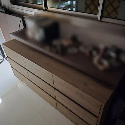 Customer home photo 3: Love the simple design. Fits nicely in the room