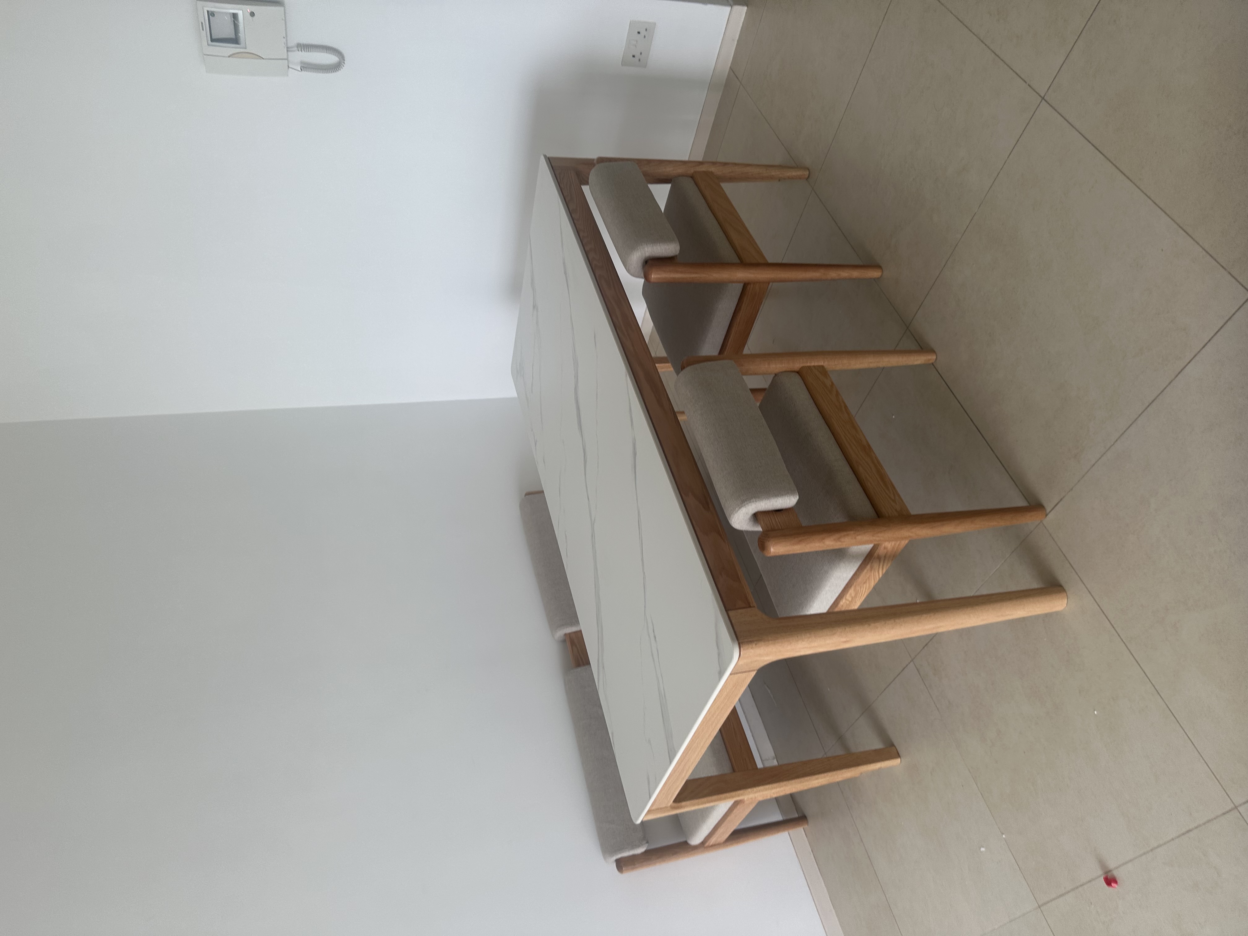 Customer home photo 3: Not the most comfortable but goes very well with the table