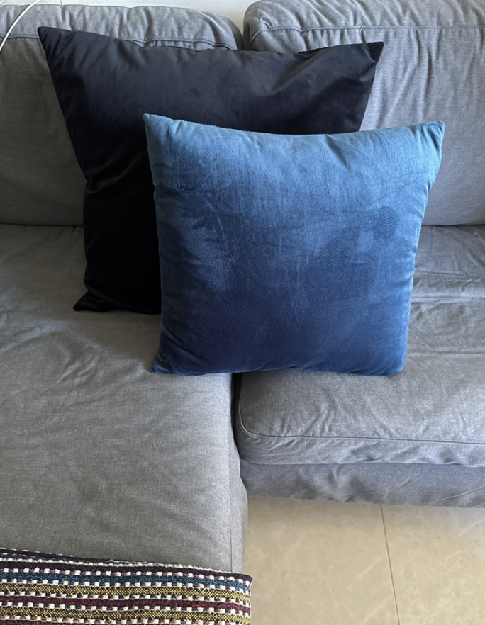 Customer home photo 1: Very beautiful rich blue color!
