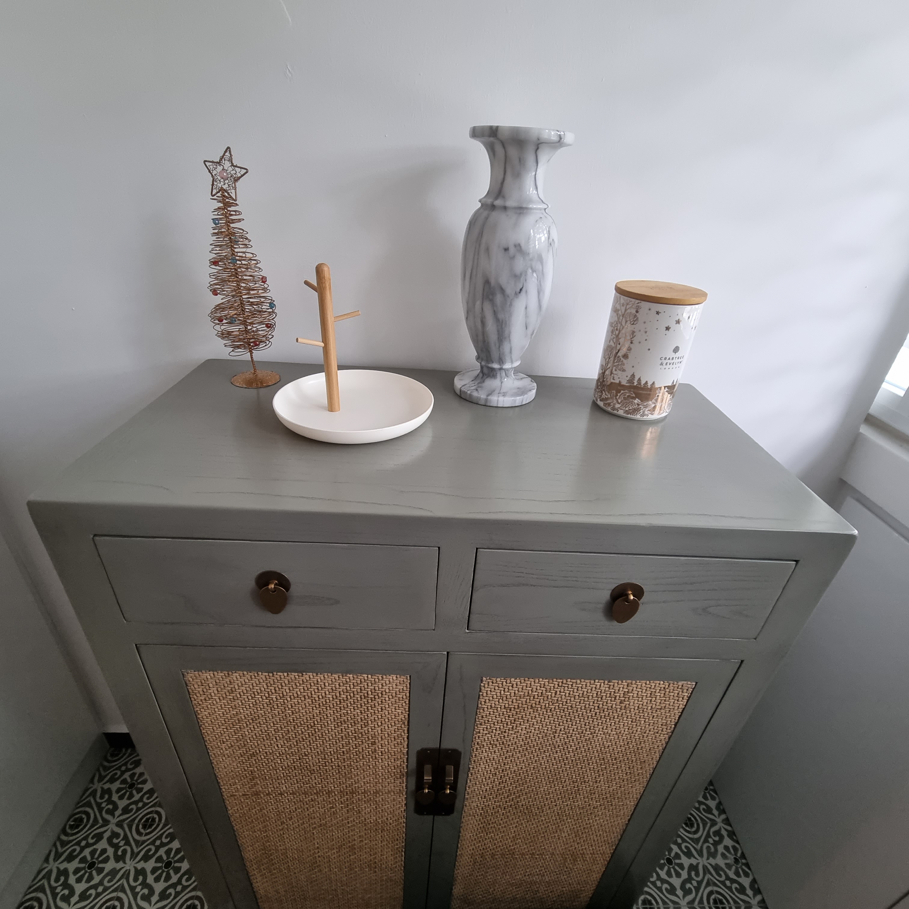Customer home photo 3: A simple but elegant tray.