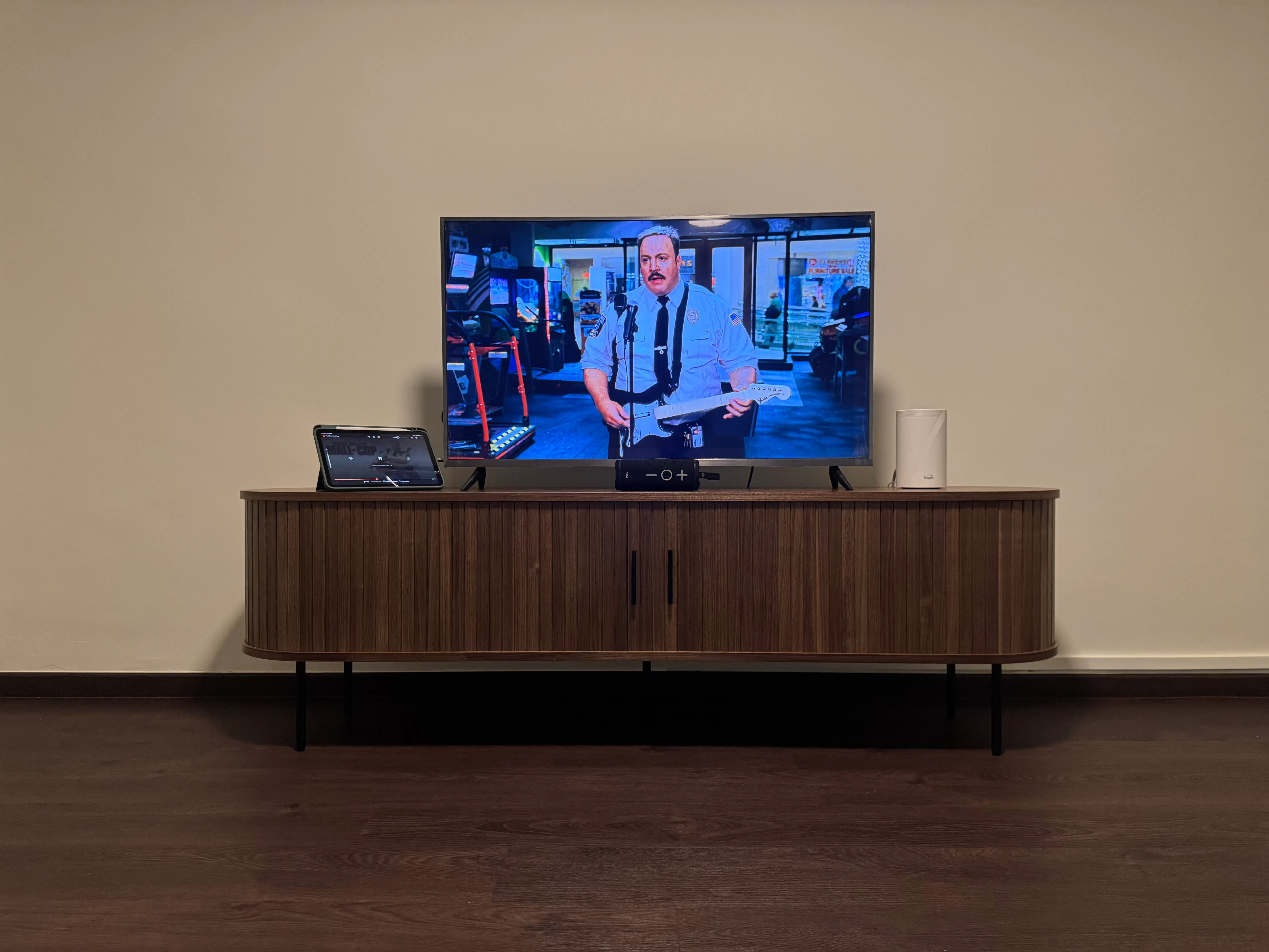 Nola TV Console 1.8m - Walnut