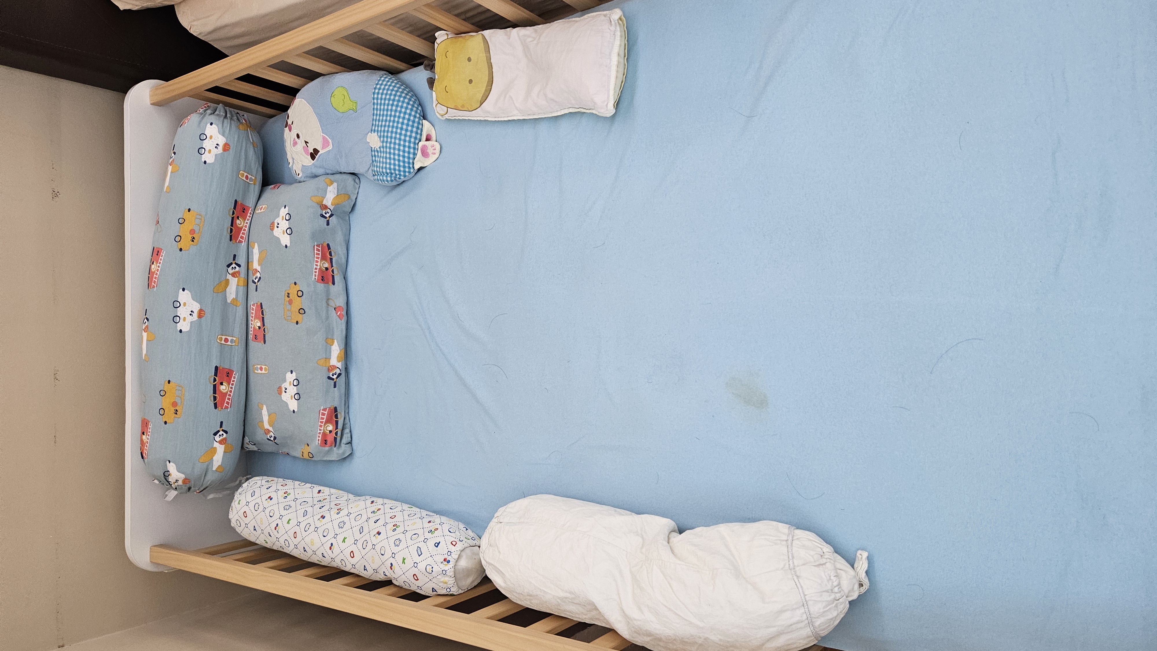 Customer home photo 7: Excellent quality for both bed and mattress. Fits ikea bedsheets too
