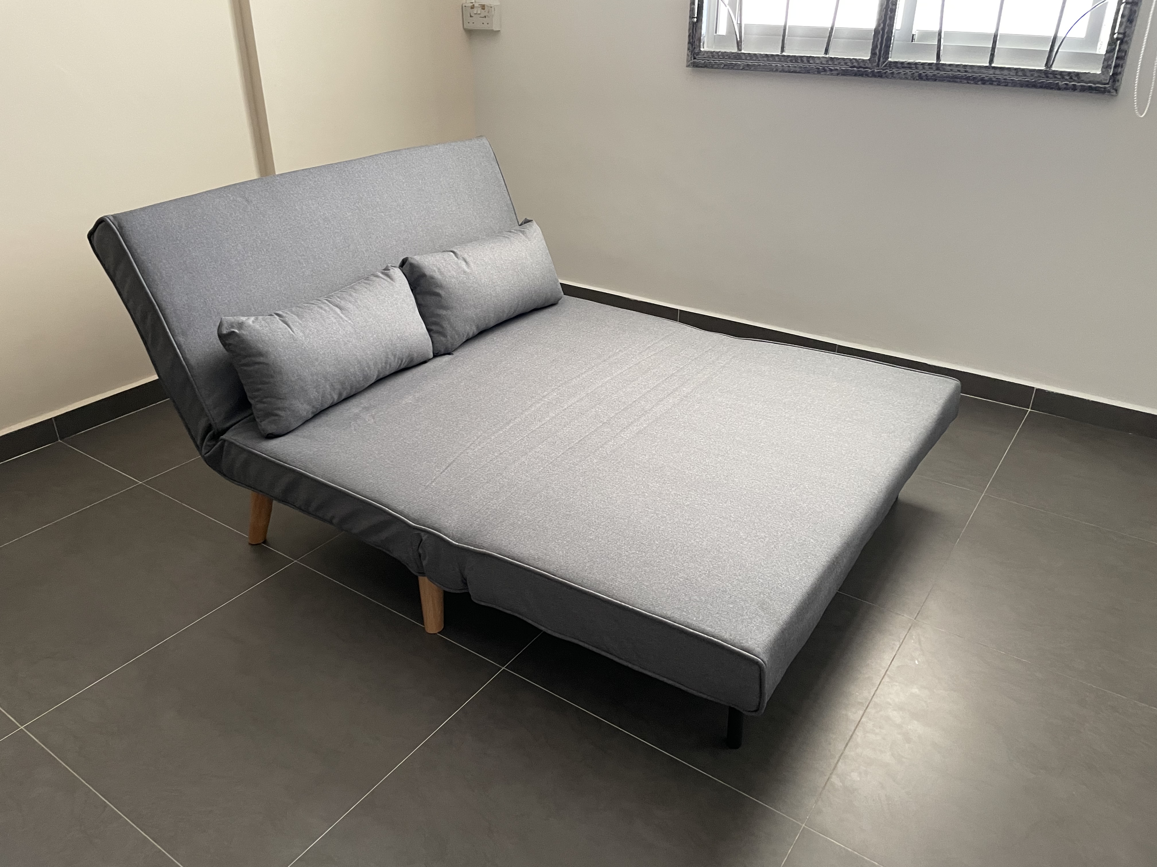 Noel 2 Seater Sofa Bed - Harbour Grey