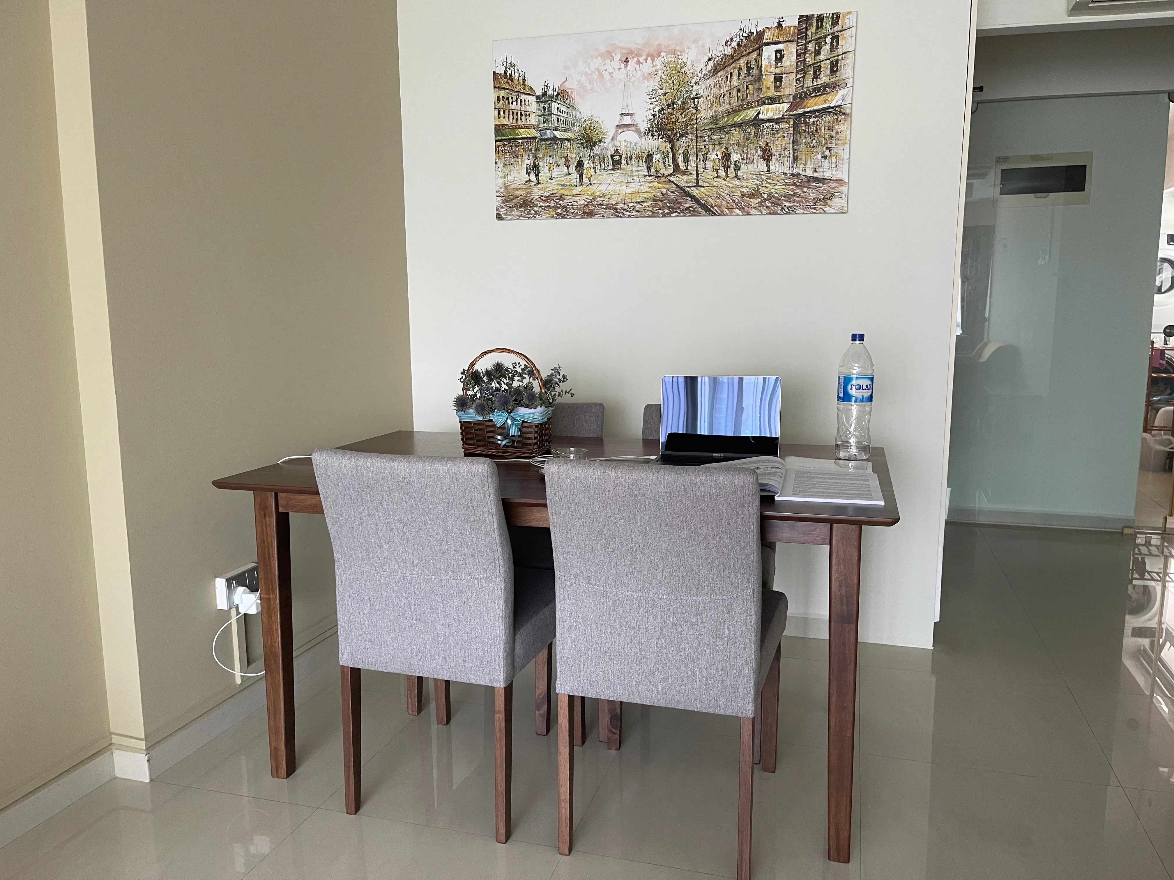 Customer home photo 4: A perfect match to the koa dining table giving that complete touch in the  dining space.