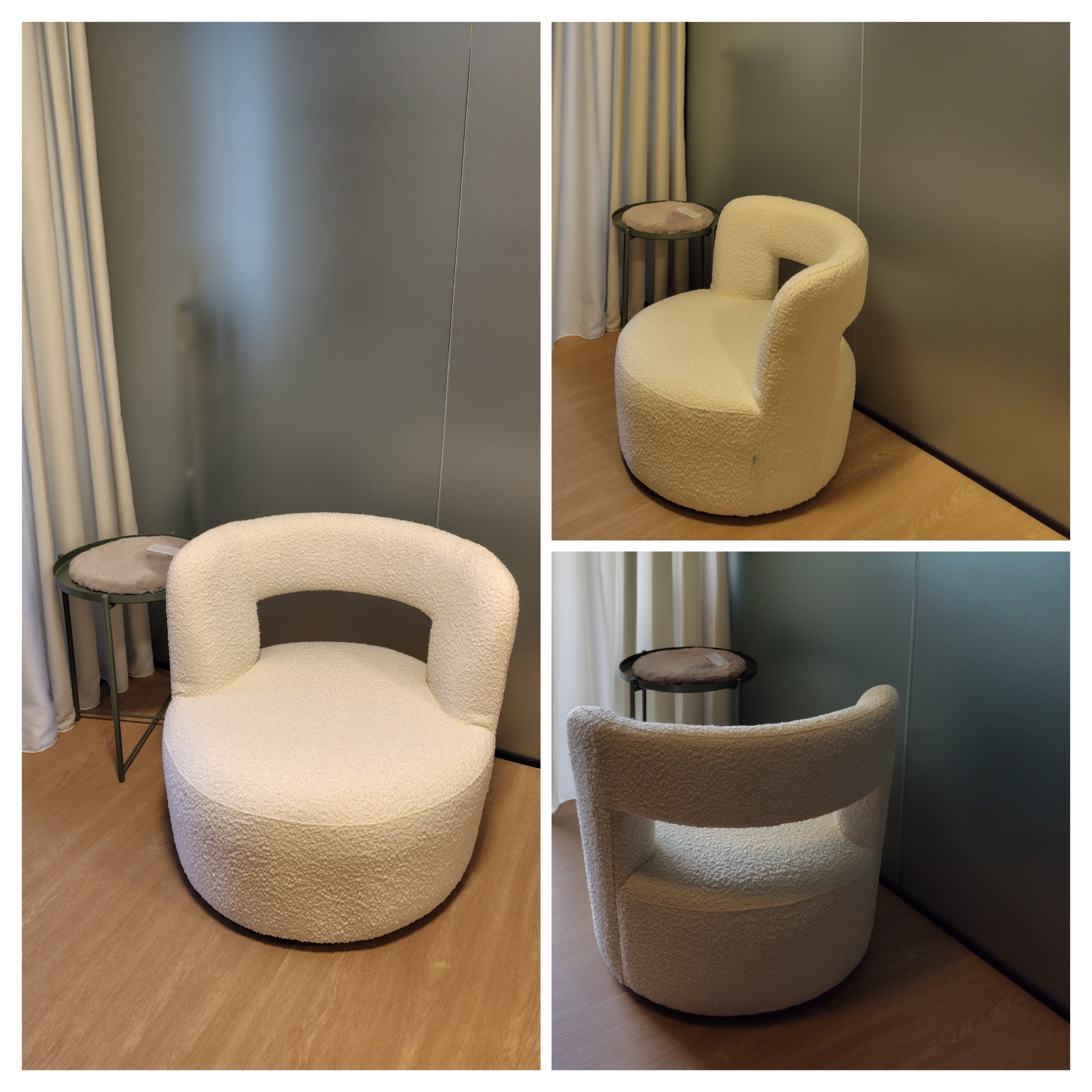Customer home photo 1: An aesthetically pleasing lounge chair and very comfortable! It's a beautiful piece of art! ☺️ Speedy and smooth delivery, impressive! 👍