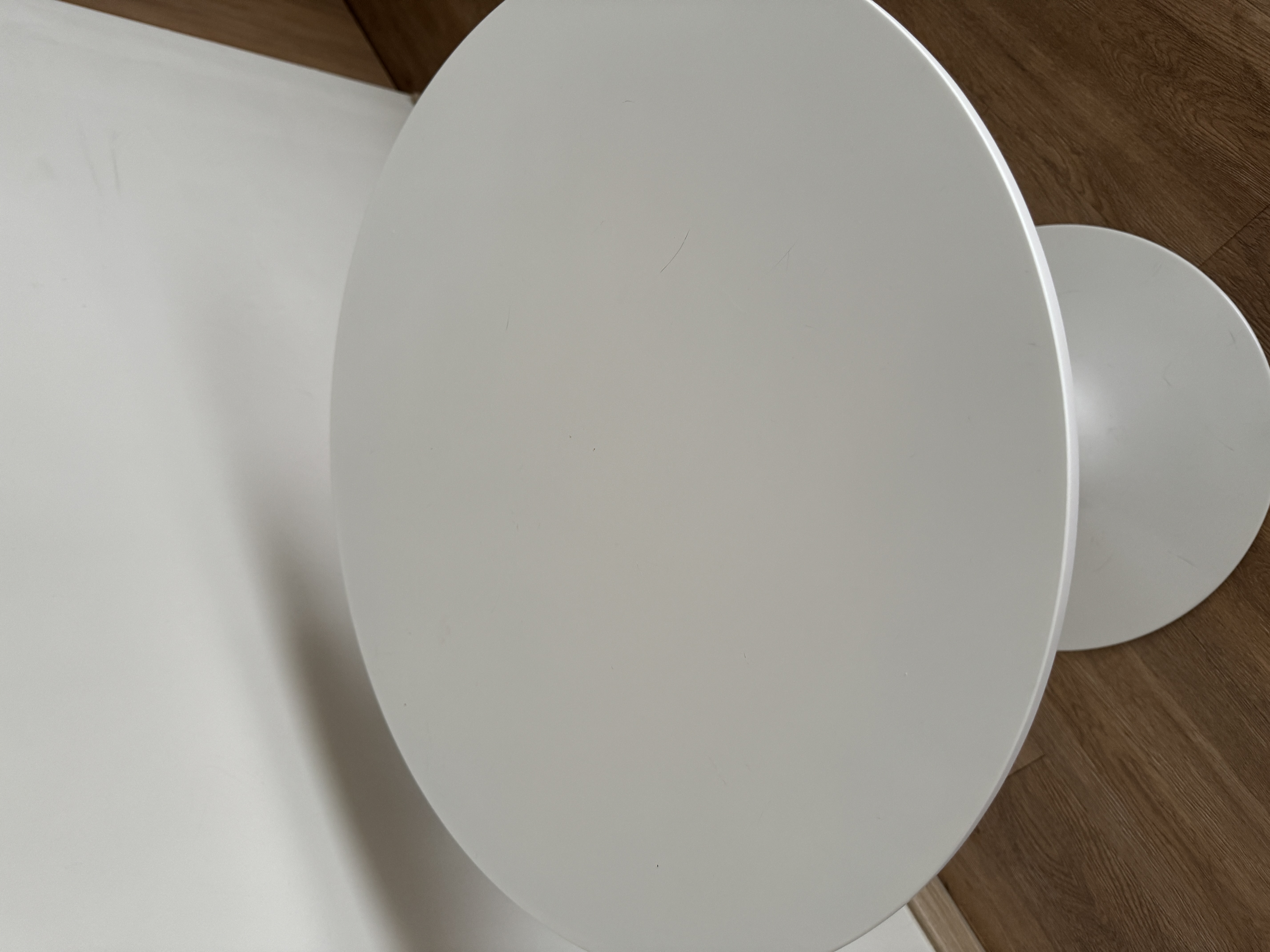 Carmen Round Dining Table 0.6m - White