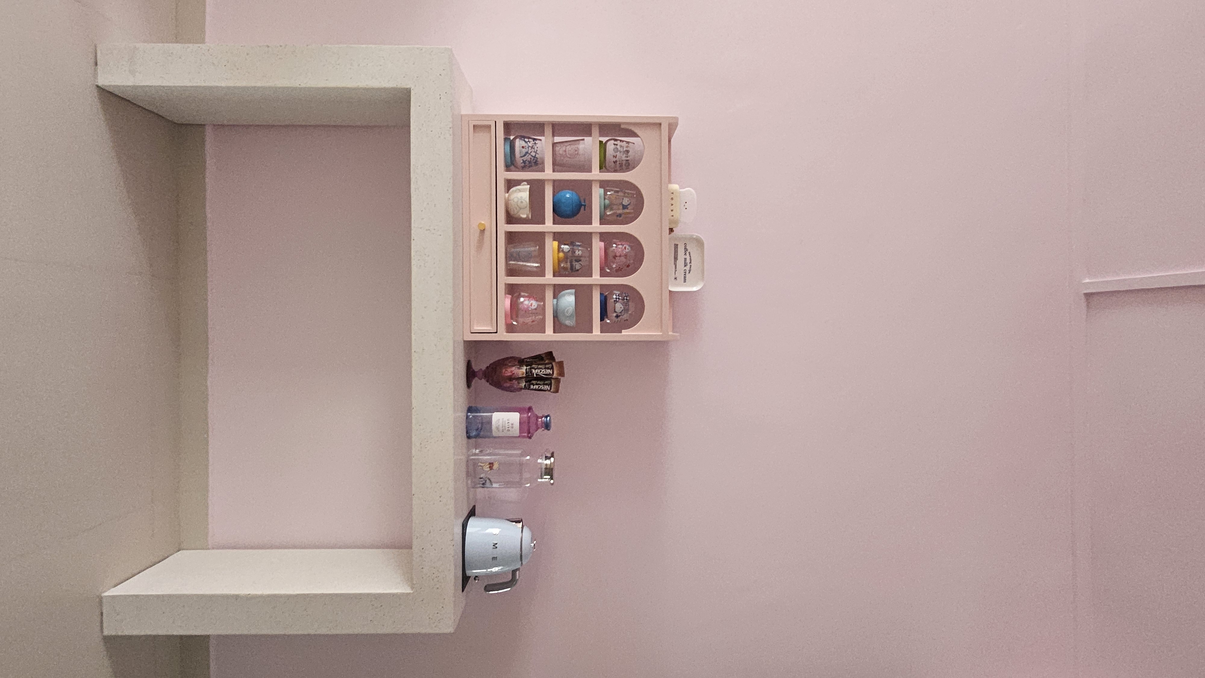 Customer home photo 3: My little cute drinks corner set up in a flash. No installation required!