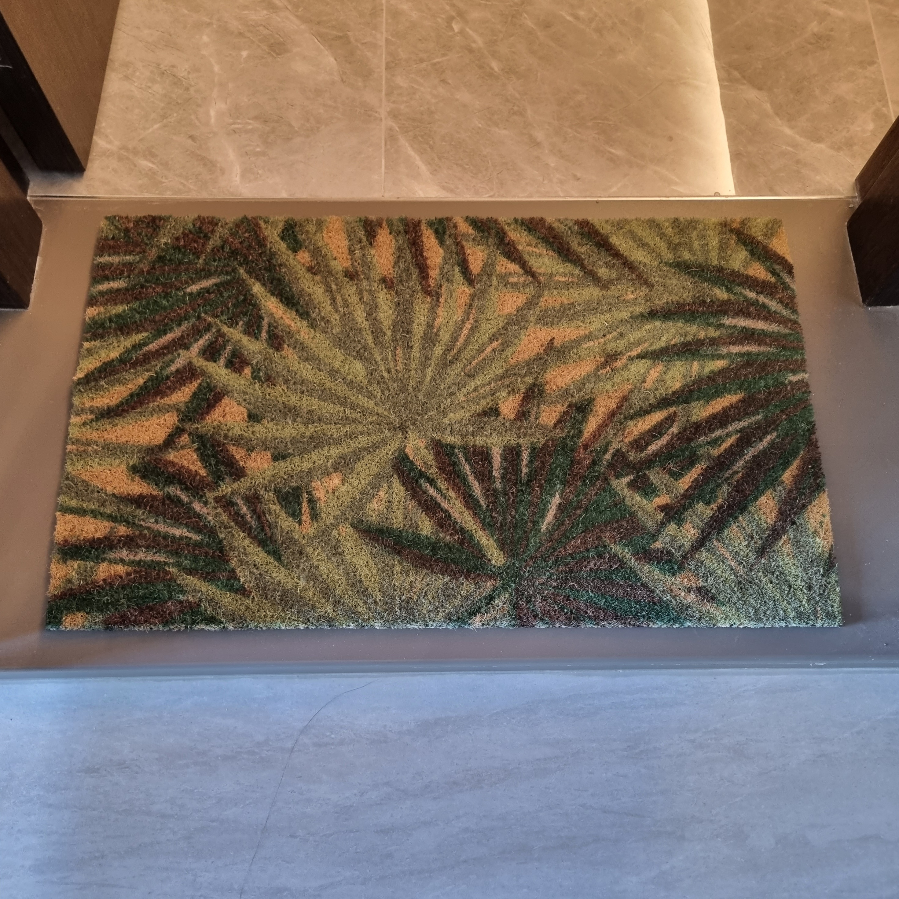 Customer home photo 2: Good quality door map with brilliant colour print.