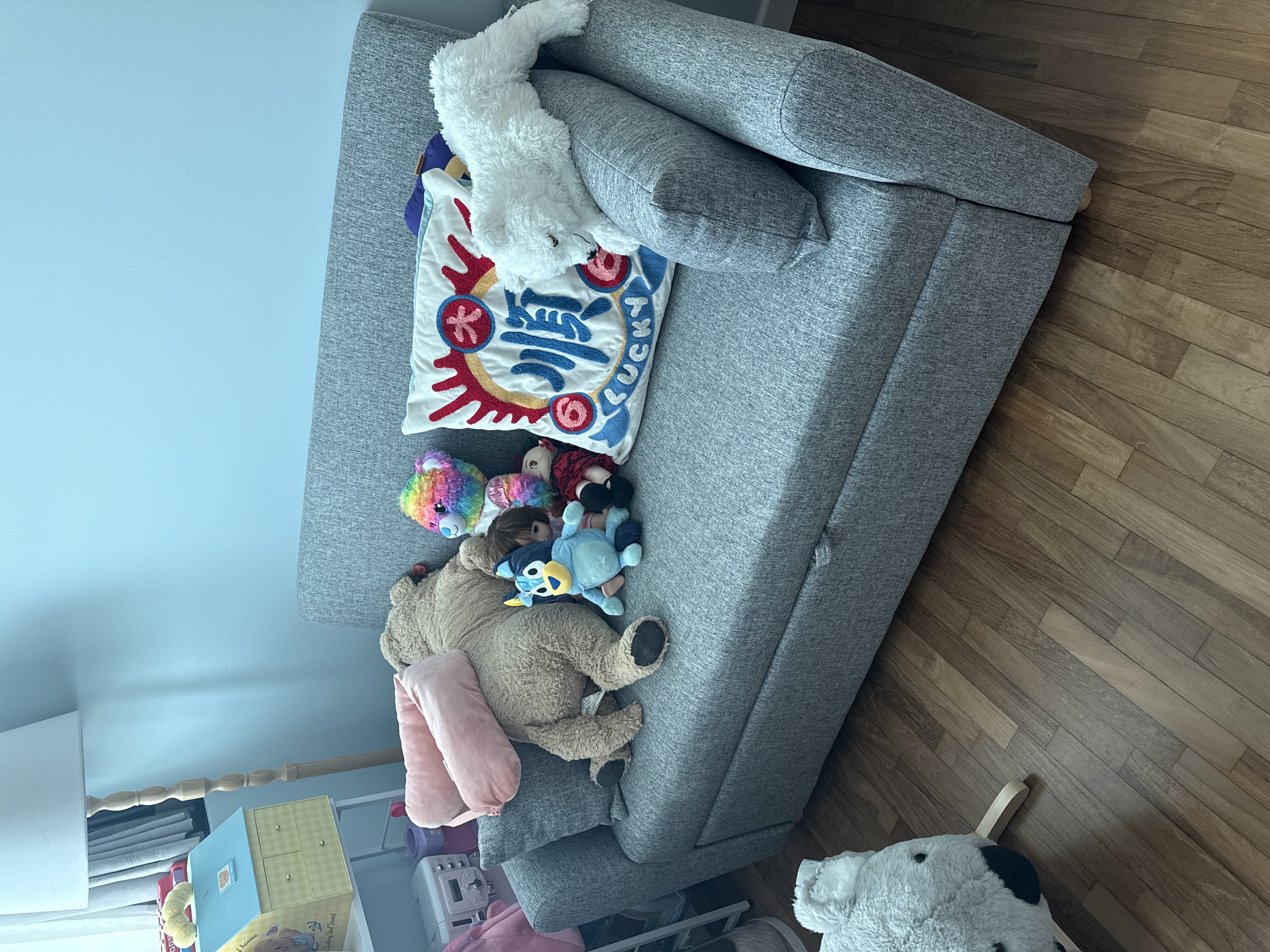 Customer home photo 2: Good for guest staying over and as a couch in the guest bedroom