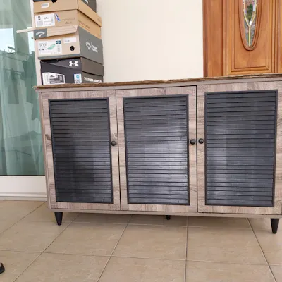 Customer home photo 1: Good for outdoor use with well lifted supports.