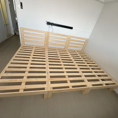 Customer home photo 5: Bought 3 sets of this and i must say ita a good steal! Height of the bed is safe for toddlers too!