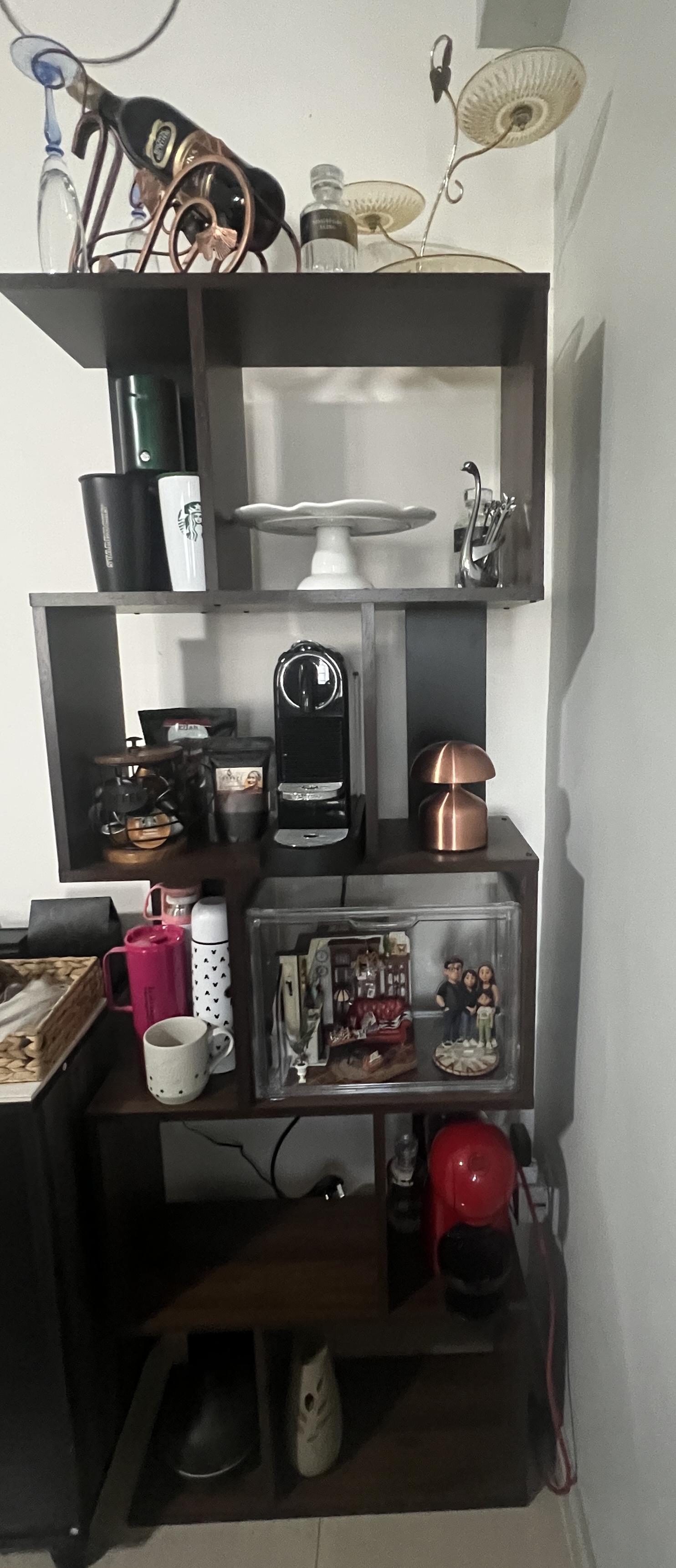 Customer home photo 2: It compliments my idea of a coffee & wine shelves,
Aesthetic also, super like it