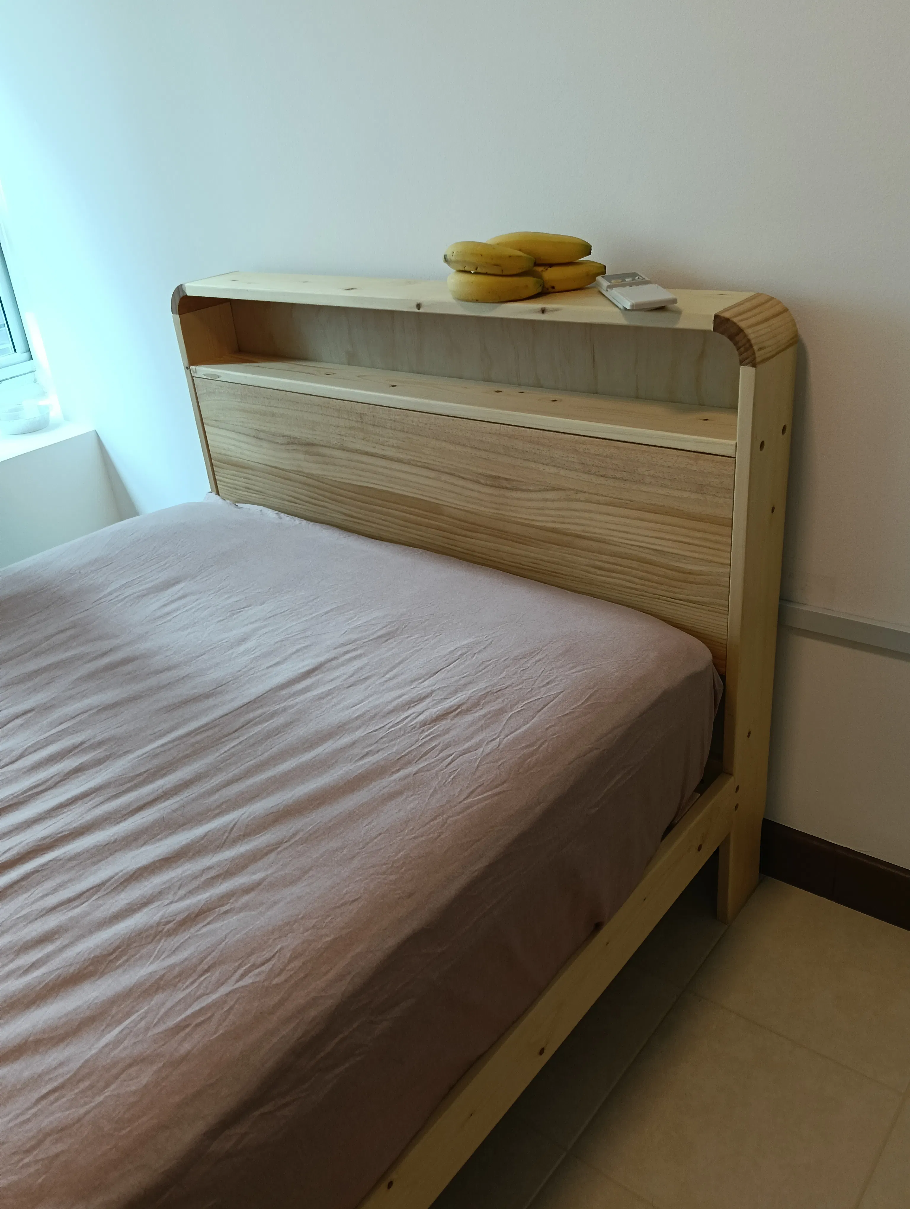 Aiko Super Single Wooden Bed