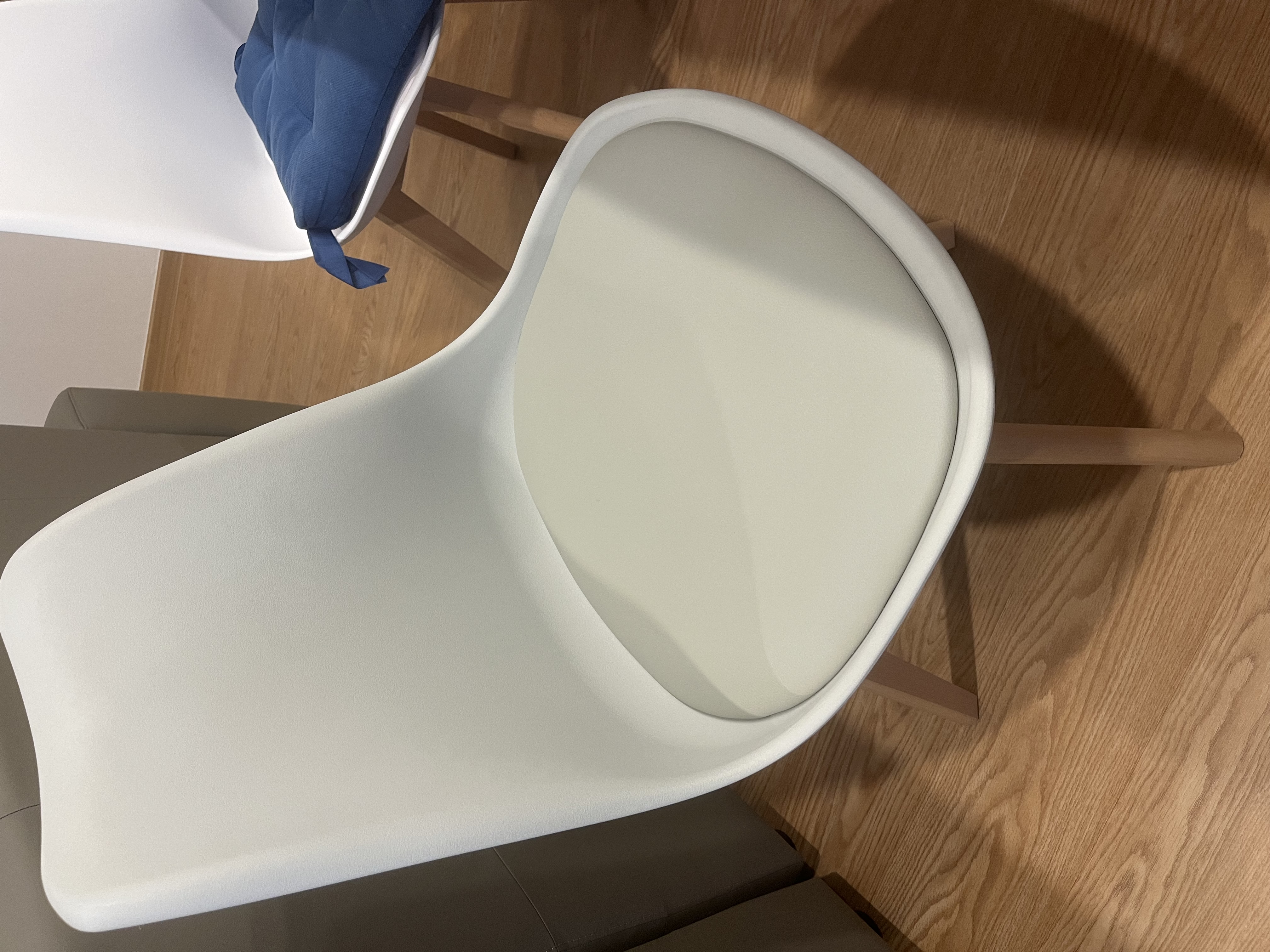Customer home photo 6: Cushy, feels relatively stable, easy to clean and maintain. Just note that the grey colour is significantly lighter than the website pictures!
