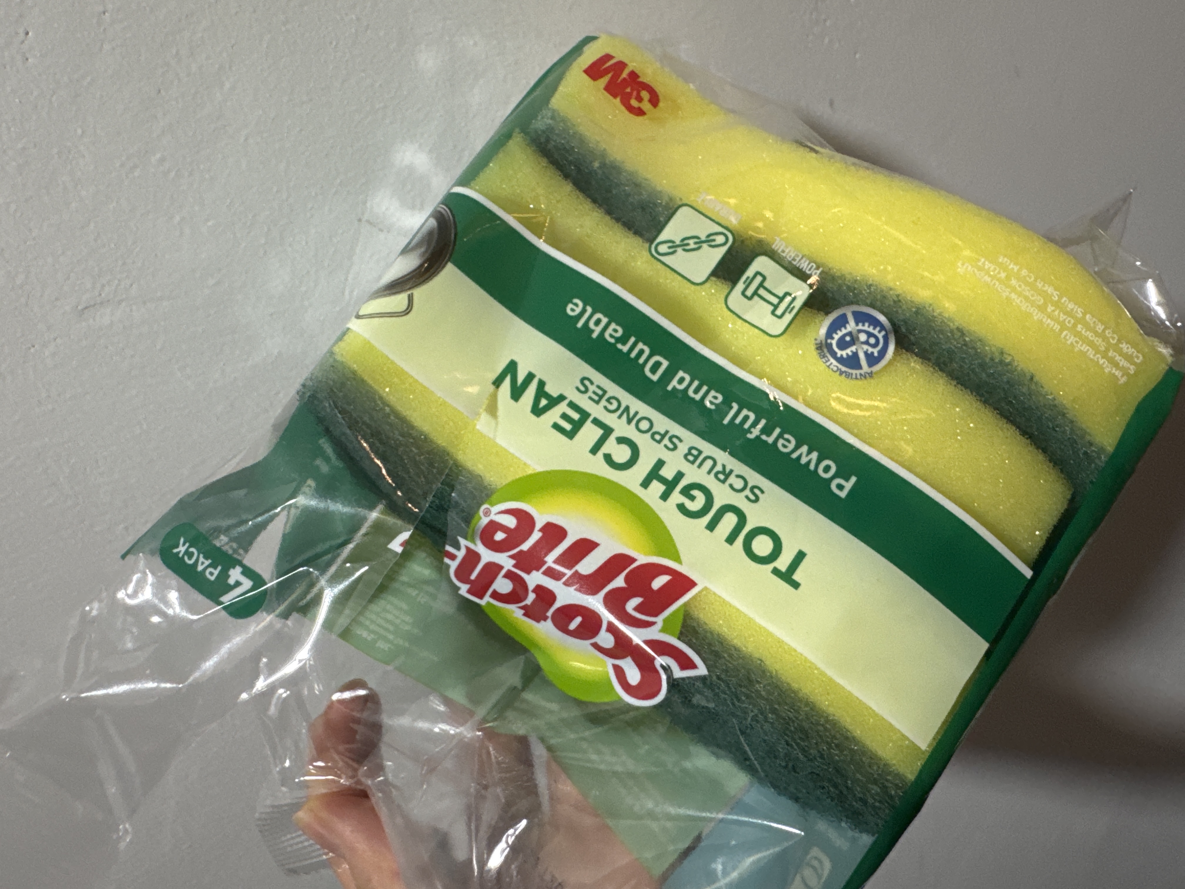 Customer home photo 5: good sponge that lasts quite a while. definitely better quality than most sponges out there