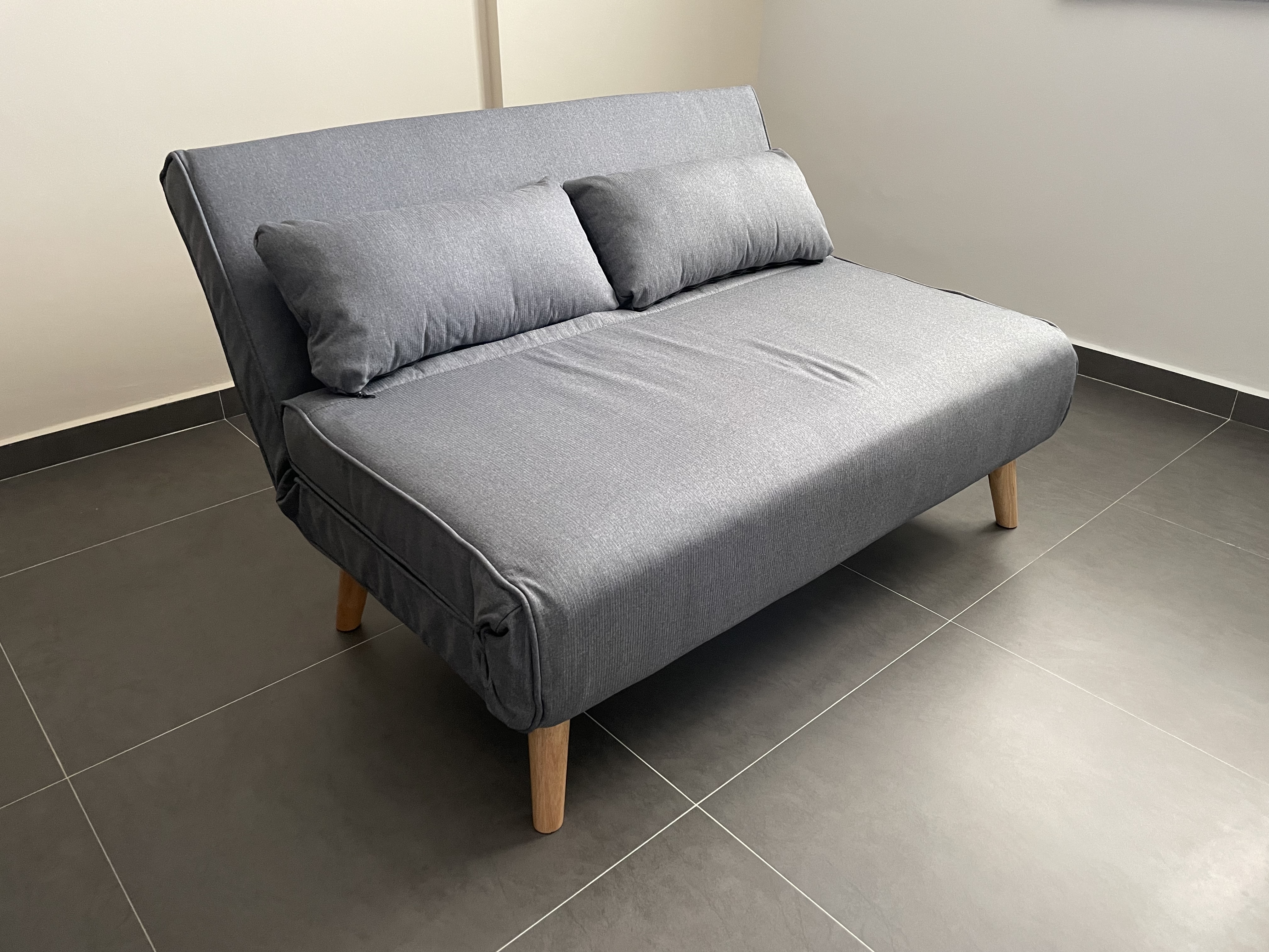 Noel 2 Seater Sofa Bed - Harbour Grey